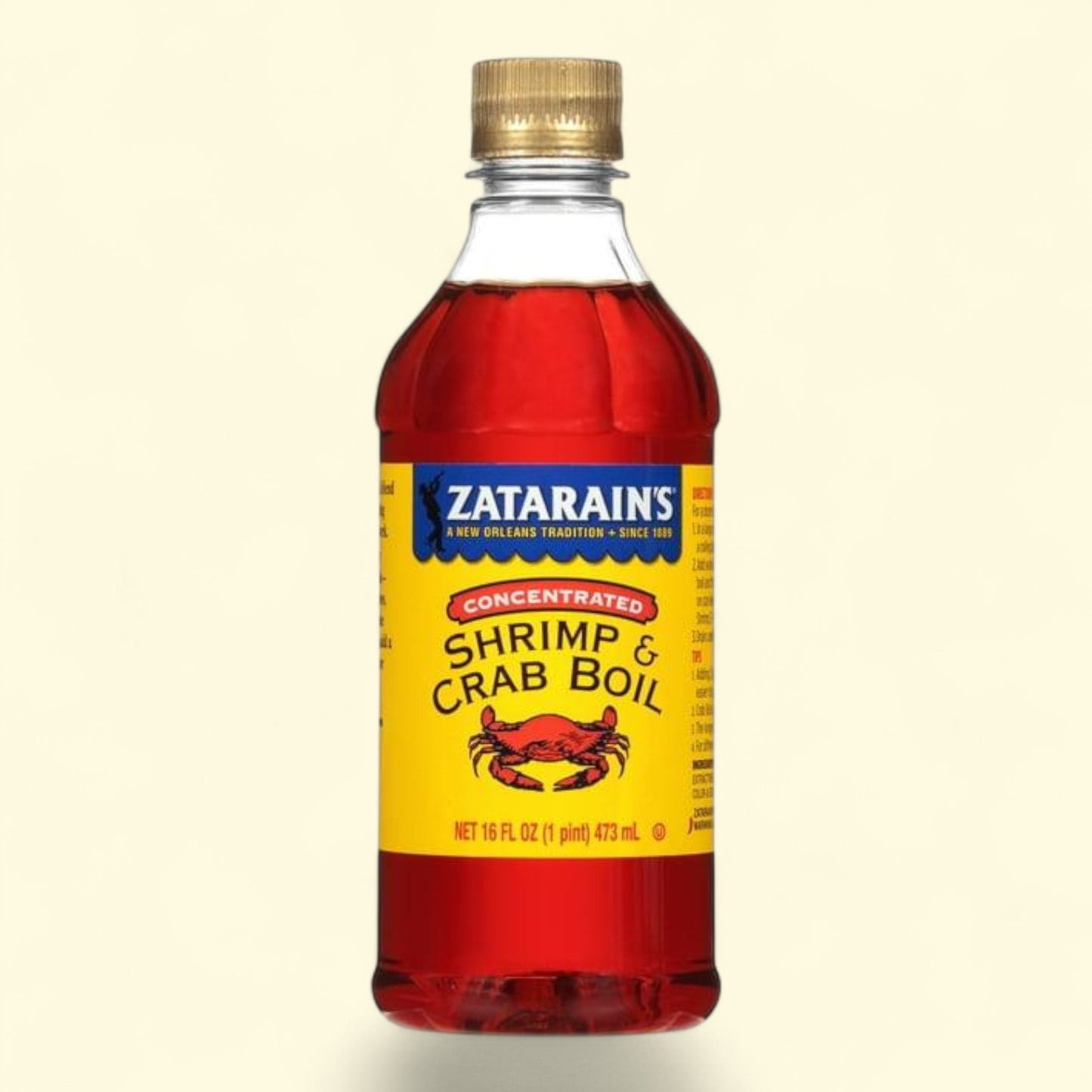 Zatarain's Liquid Crab Boil, 16 fl oz Bottle