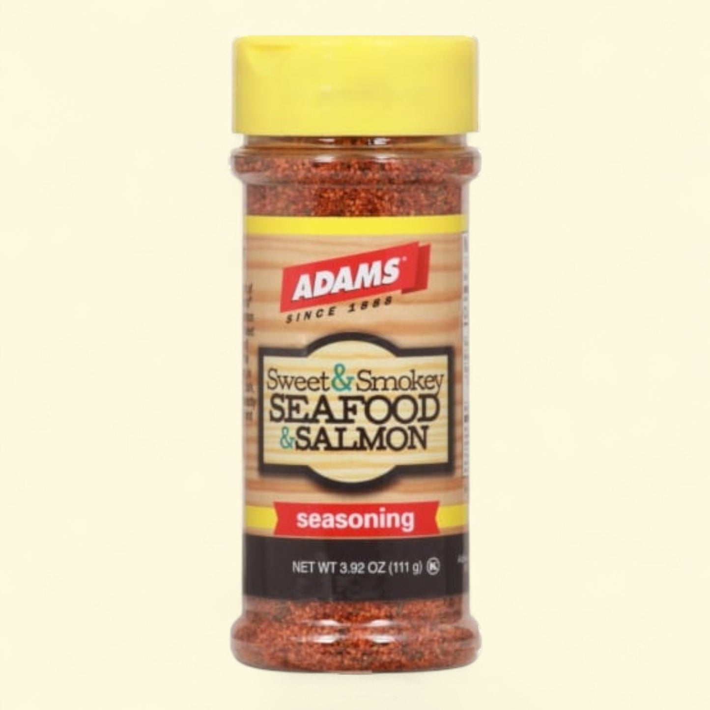 Adams Sweet & Smokey Seafood & Salmon Seasoning, 3.92 oz