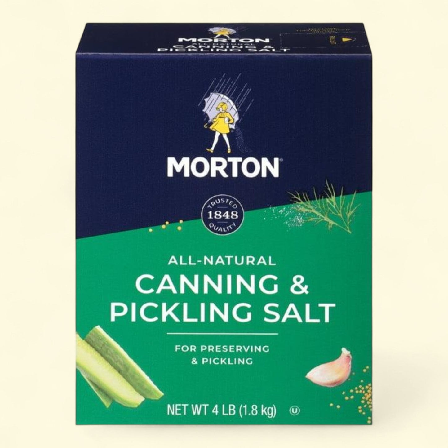 Morton Canning & Pickling Salt, 4 lb