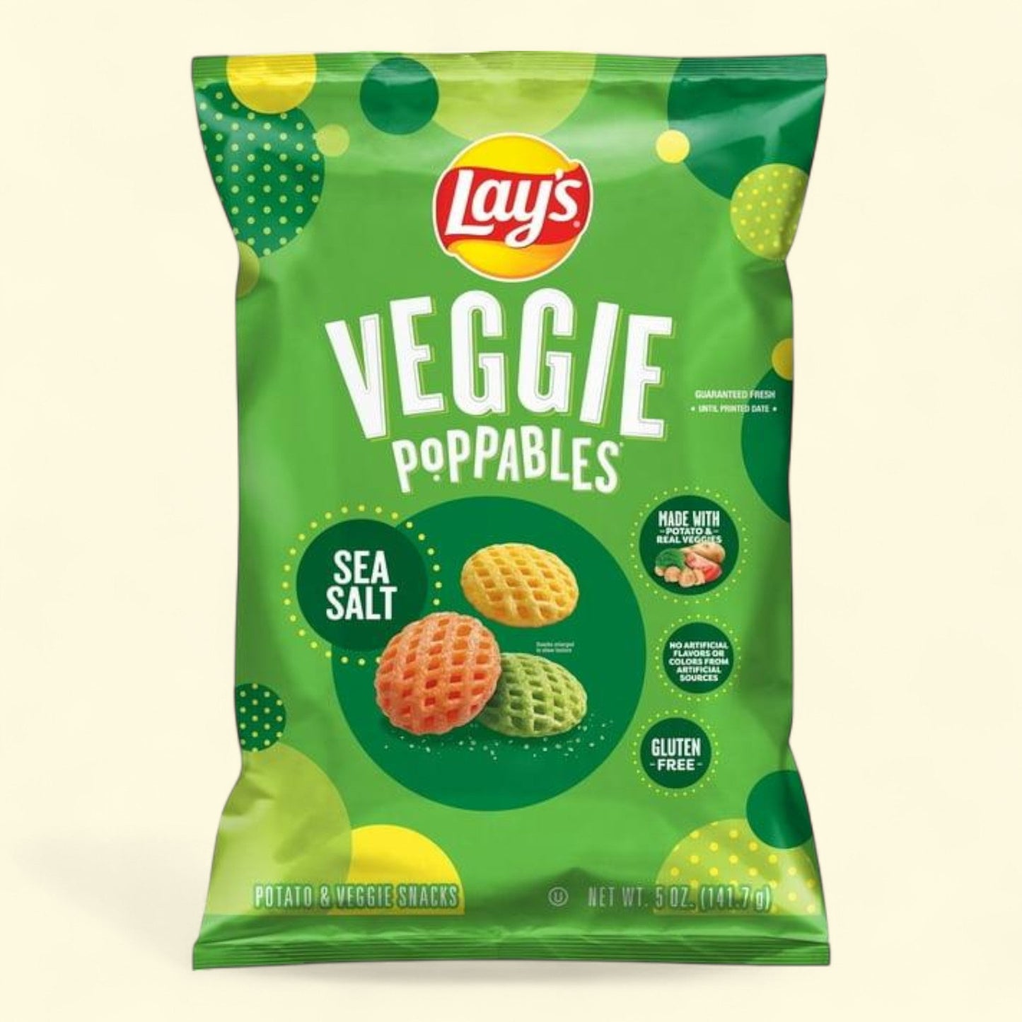 Lay's Veggie Poppables Sea Salt, 5 oz