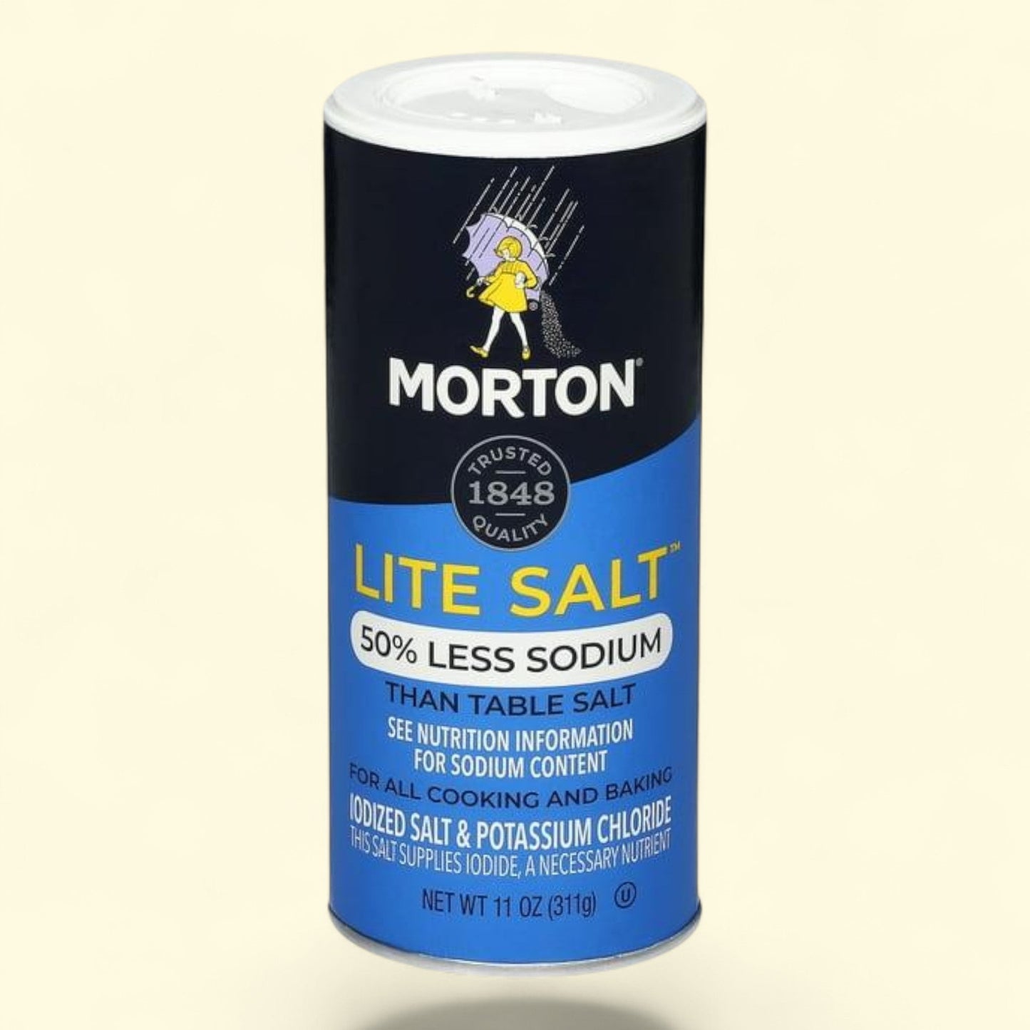 Morton Lite Salt, 11 oz