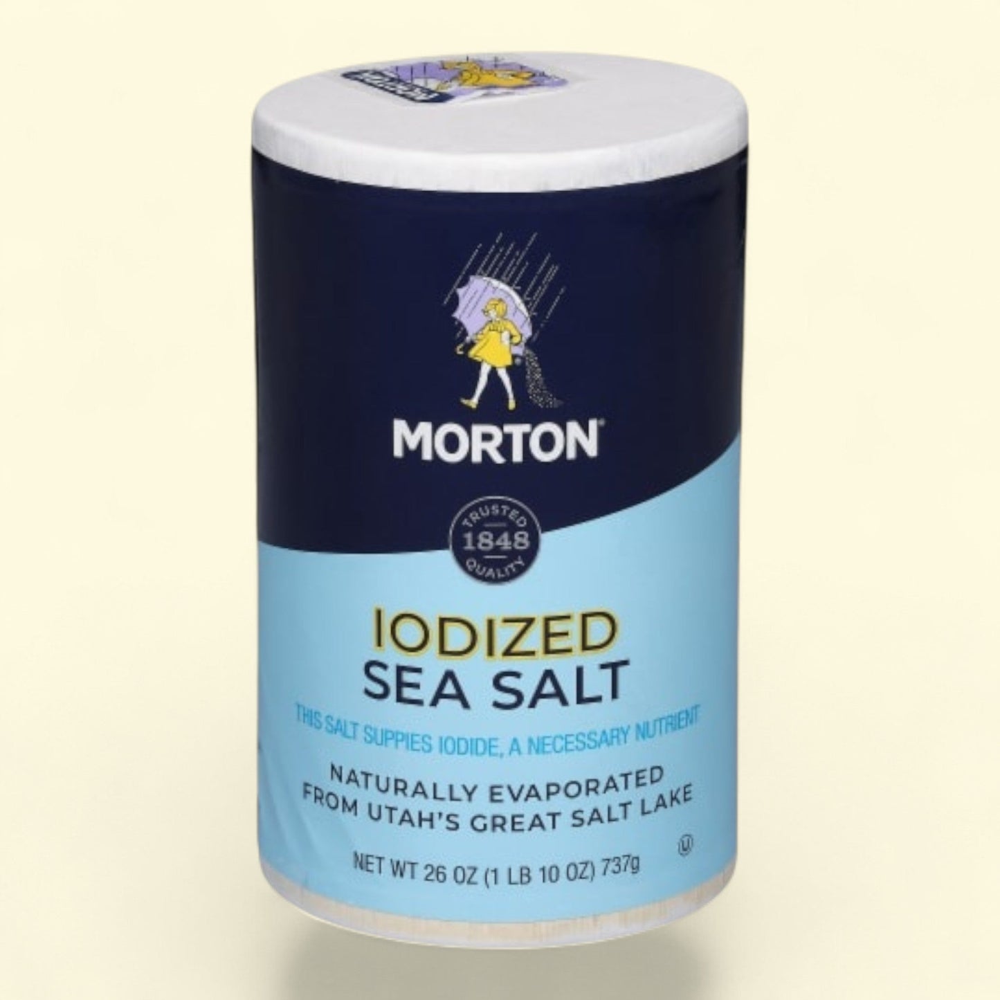 Sel de mer Morton, iodé, 750 g