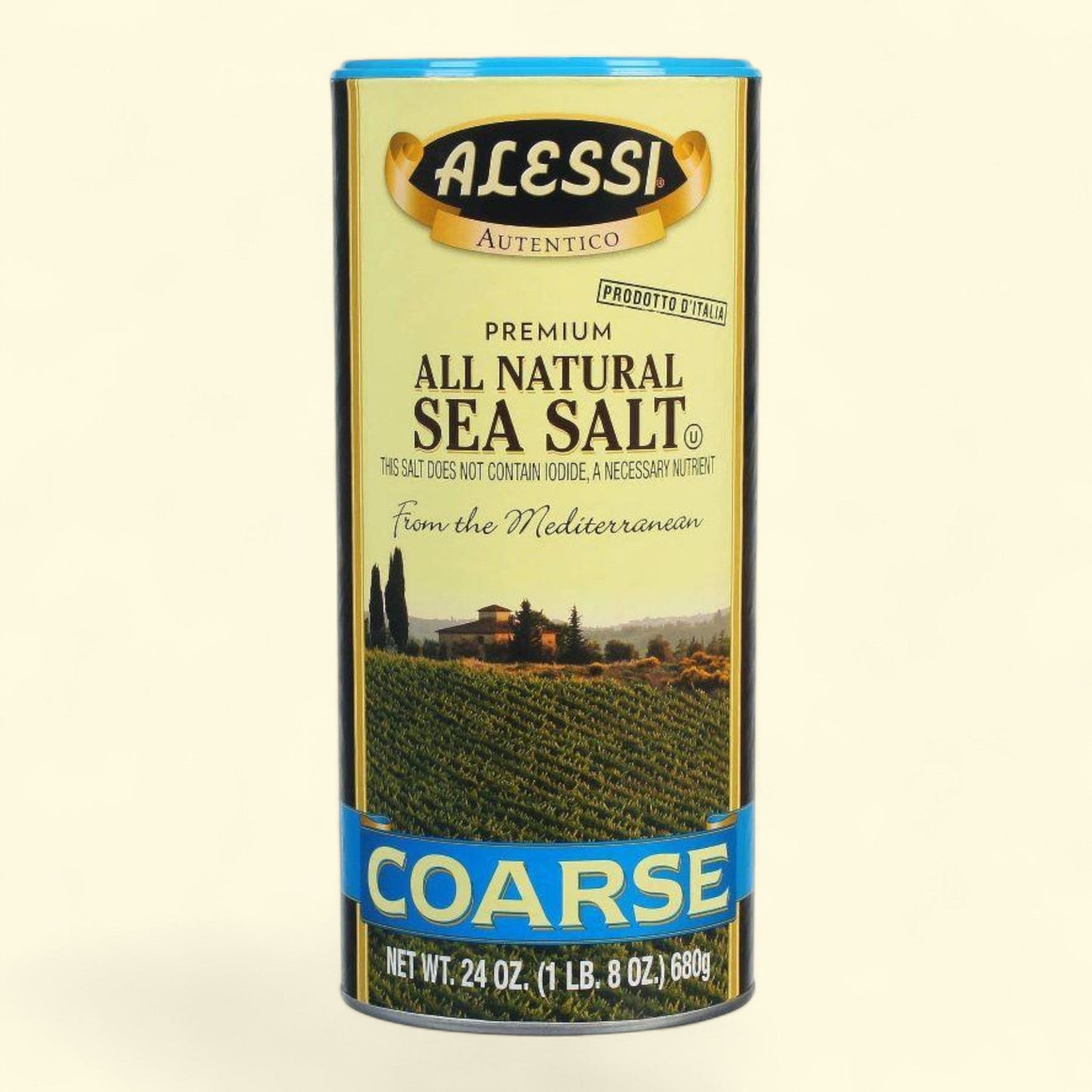 Alessi All Natural Coarse Sea Salt, 24oz