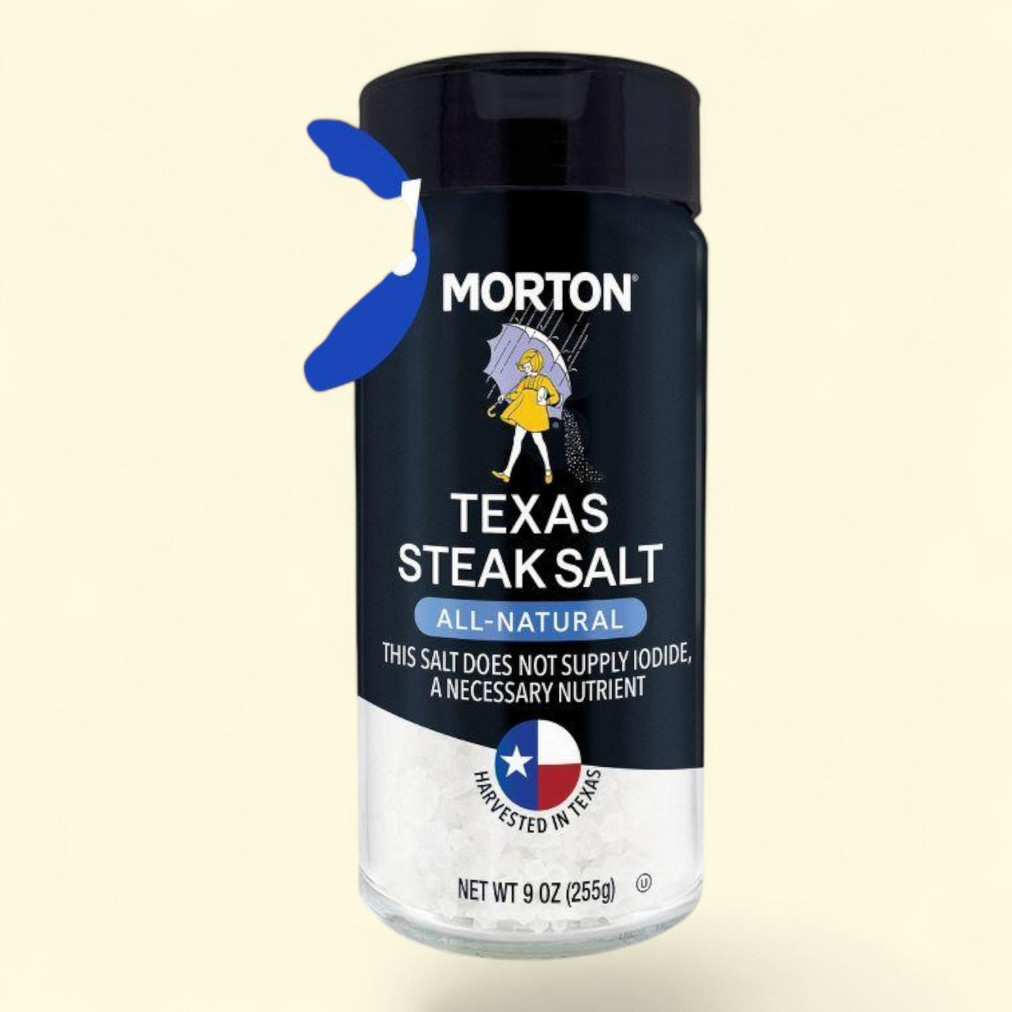 Morton Texas Steak Coarse Seasoning Salt, 9oz