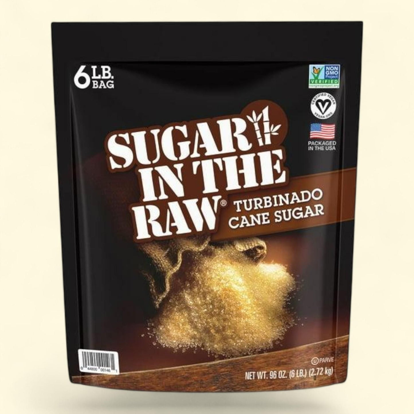 Sugar in the Raw Turbinado Cane Sugar, 6 lbs.