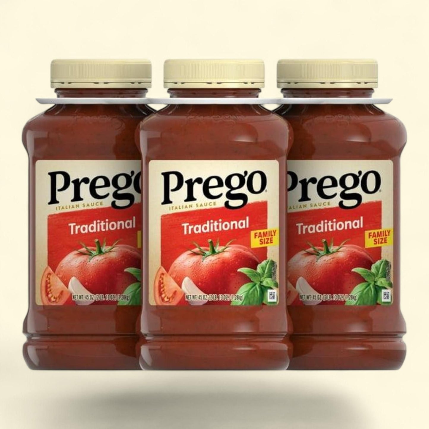 Prego Traditional Italian Sauce, 45 oz., 3 pk.