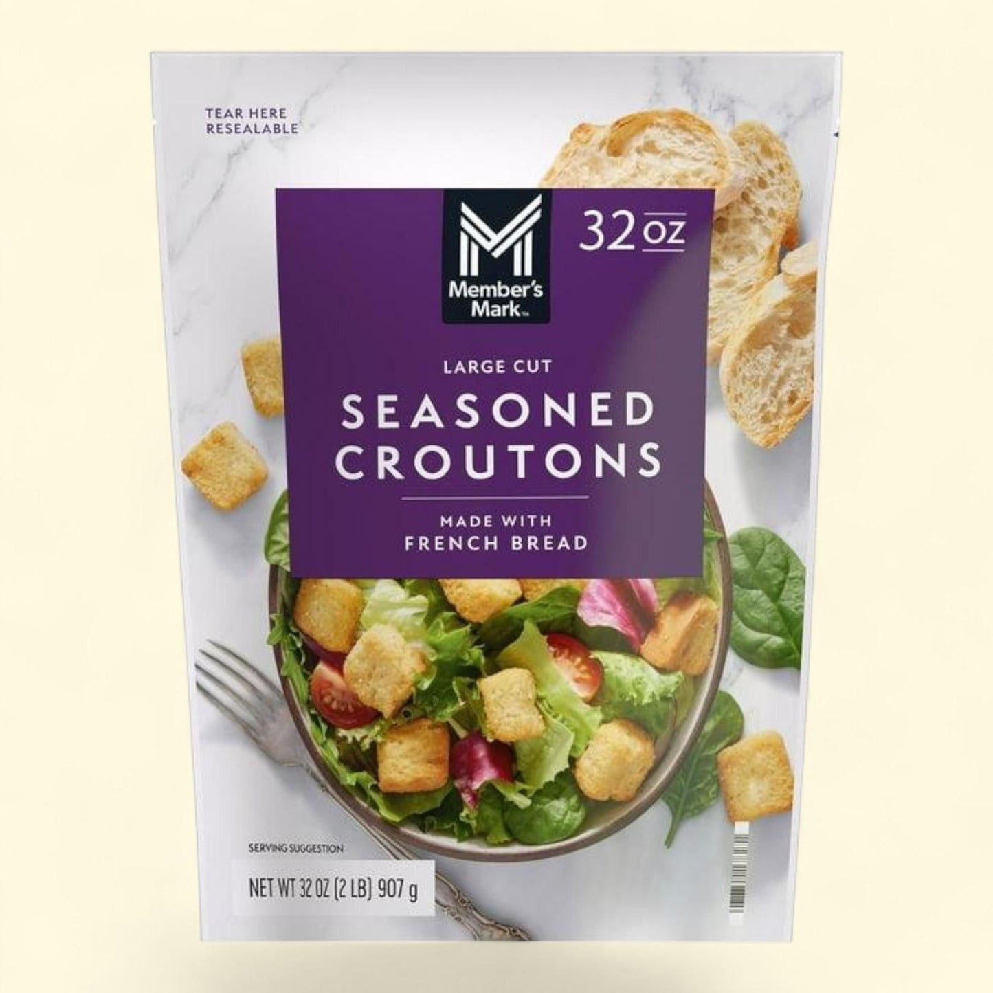 Member's Mark Seasoned Croutons, 32 oz.