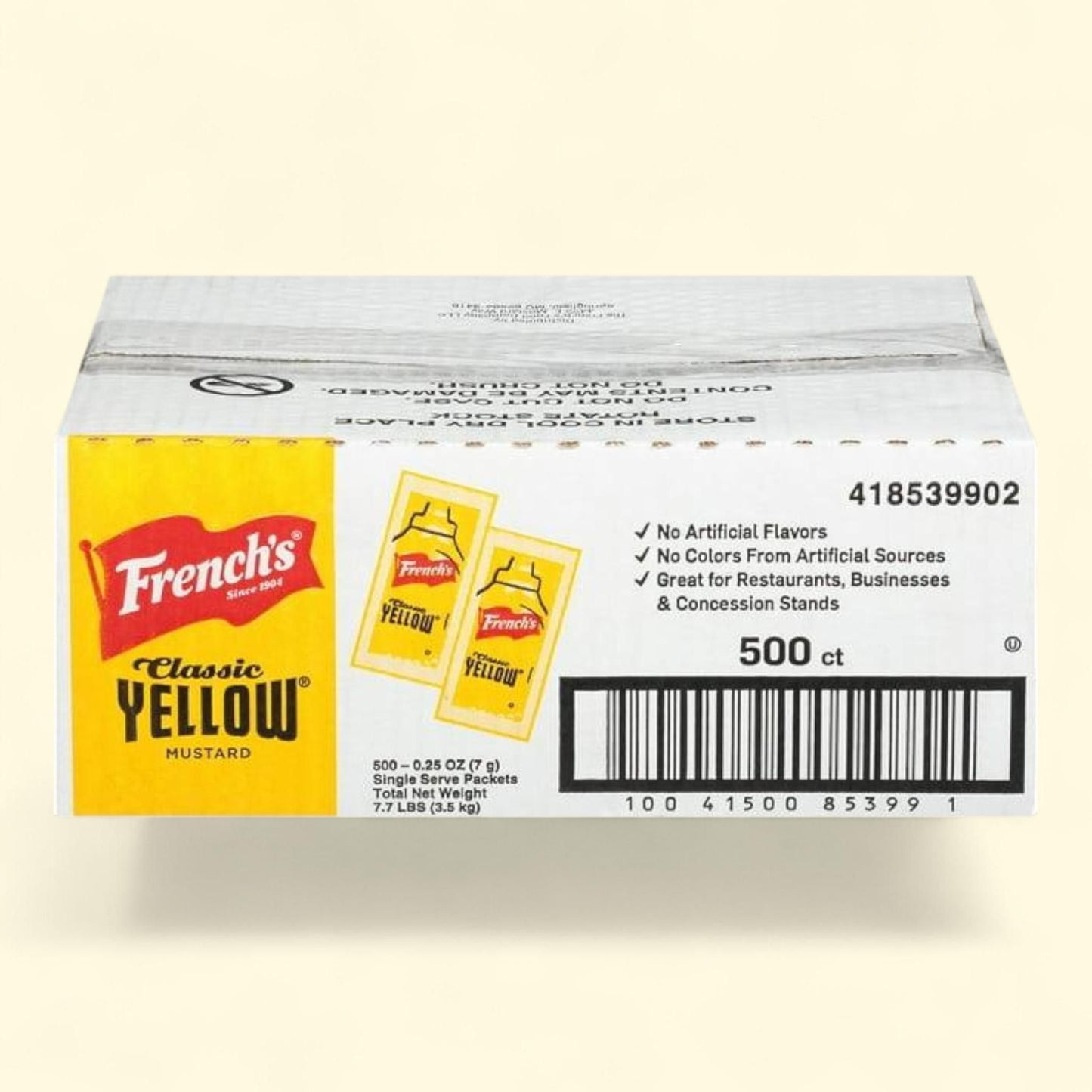 French's Mustard Packets, 5.5 g, 500 ct