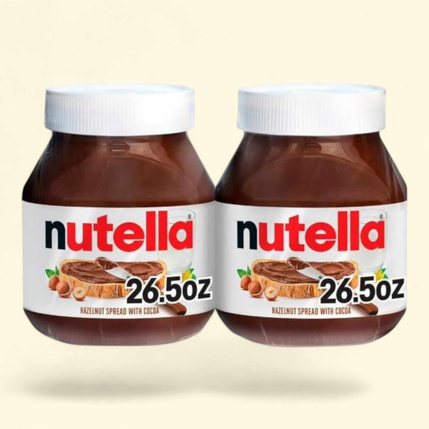 Nutella Hazelnut Spread with Cocoa, 26.5 oz., 2 pk.