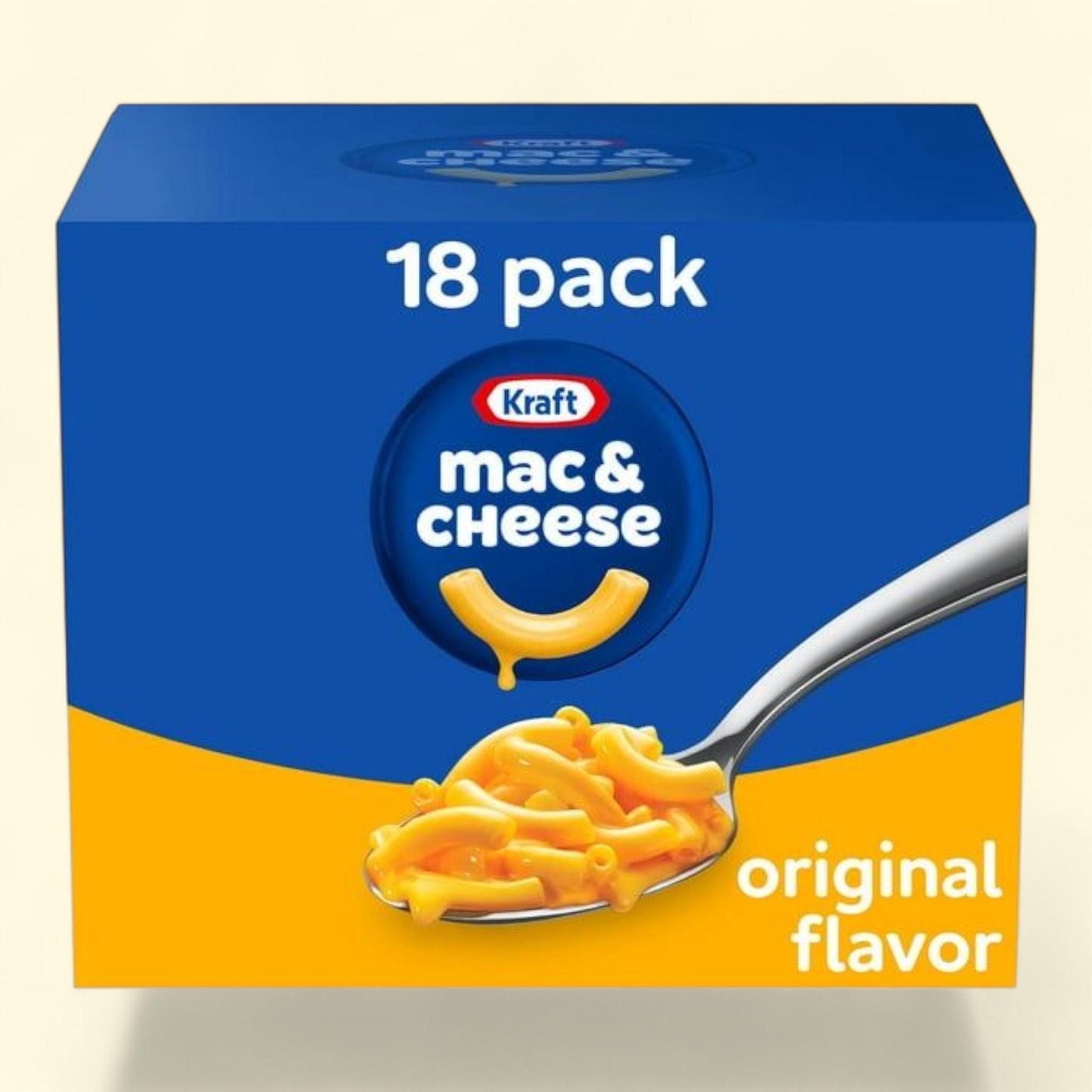 Kraft Macaroni and Cheese Dinner, 18 pk.