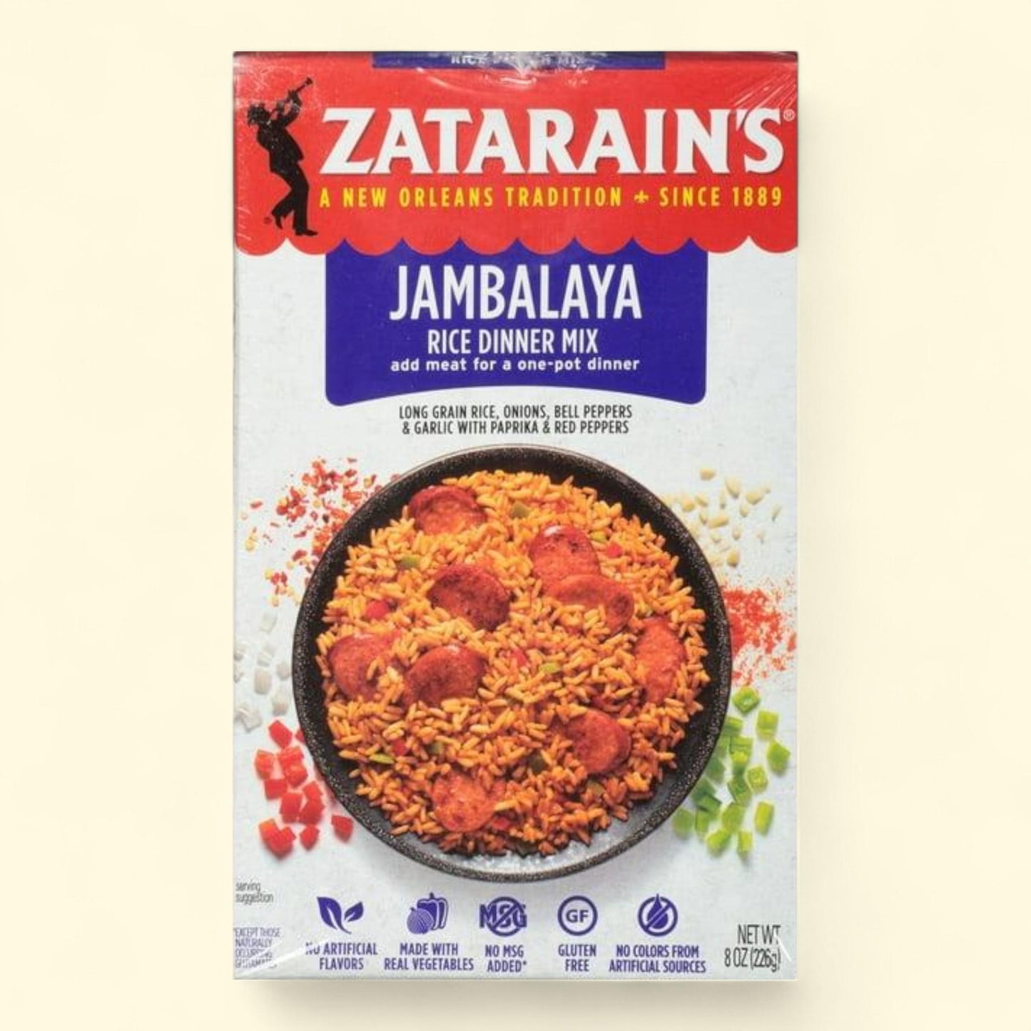 Zatarain's Jambalaya Rice Dinner Mix, 8 oz., 4 pk.