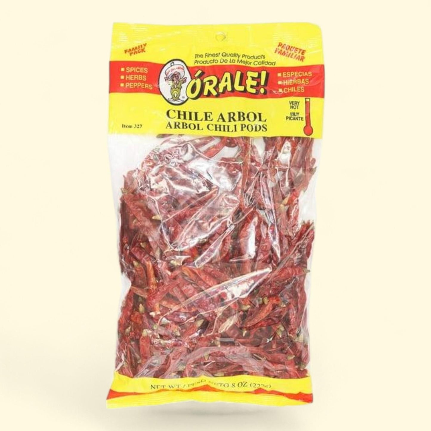 Orale! Arbol Peppers, 8 oz.