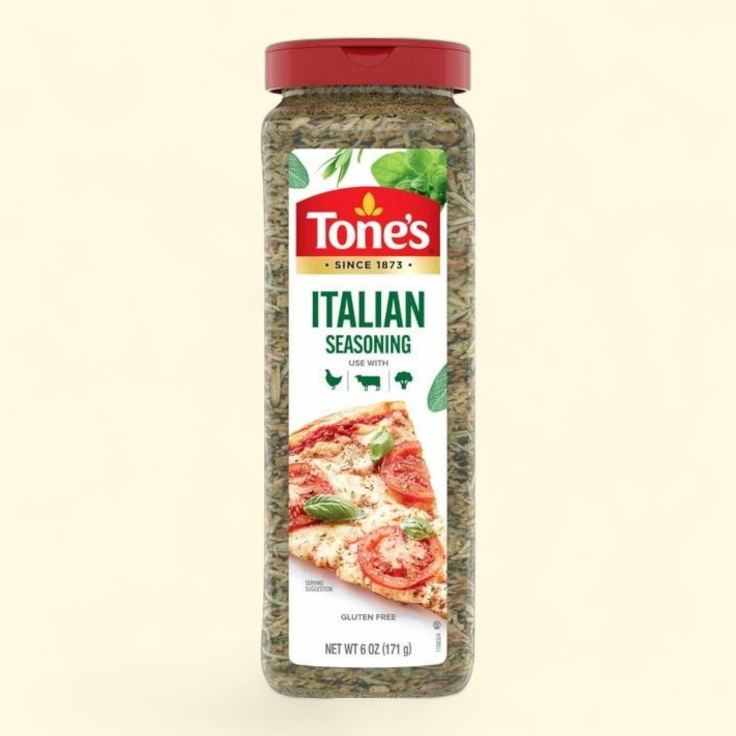 Tone's Italian Seasoning, 6 oz. — authentic US product shipped worldwide by Treatspree