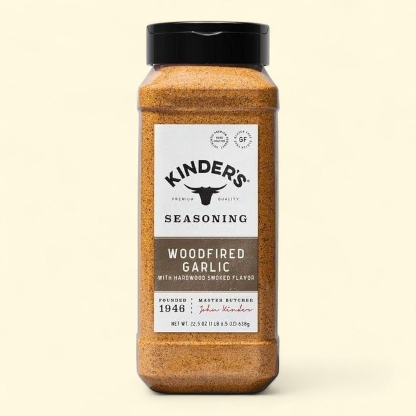 Kinder's Woodfired Garlic with Smoked Flavor, 23 oz.