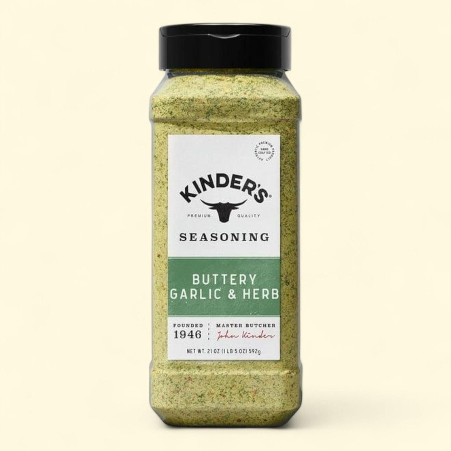 Kinder's Buttery Garlic & Herb Seasoning, 21 oz.