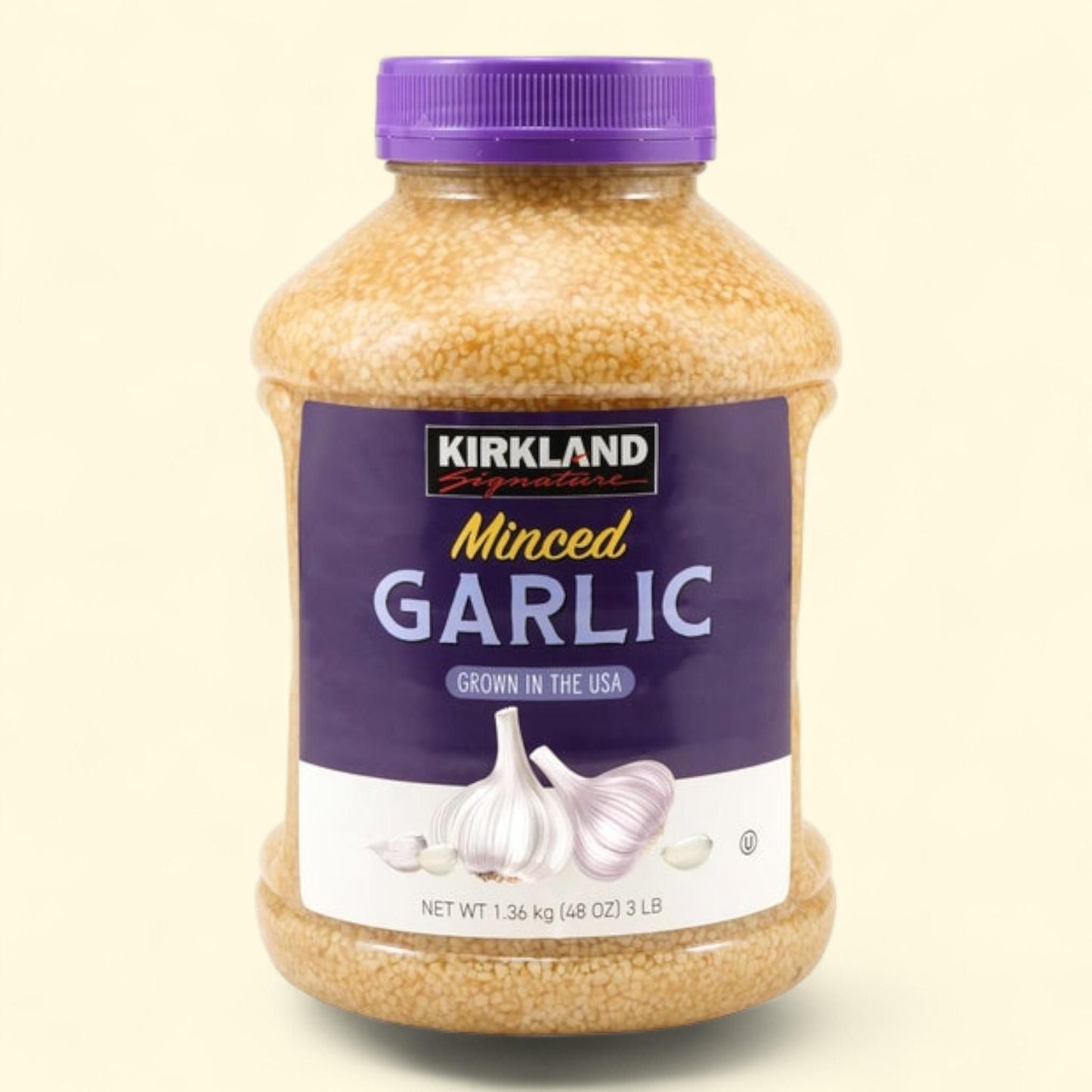 Kirkland Signature, Minced California Garlic, 48 oz
