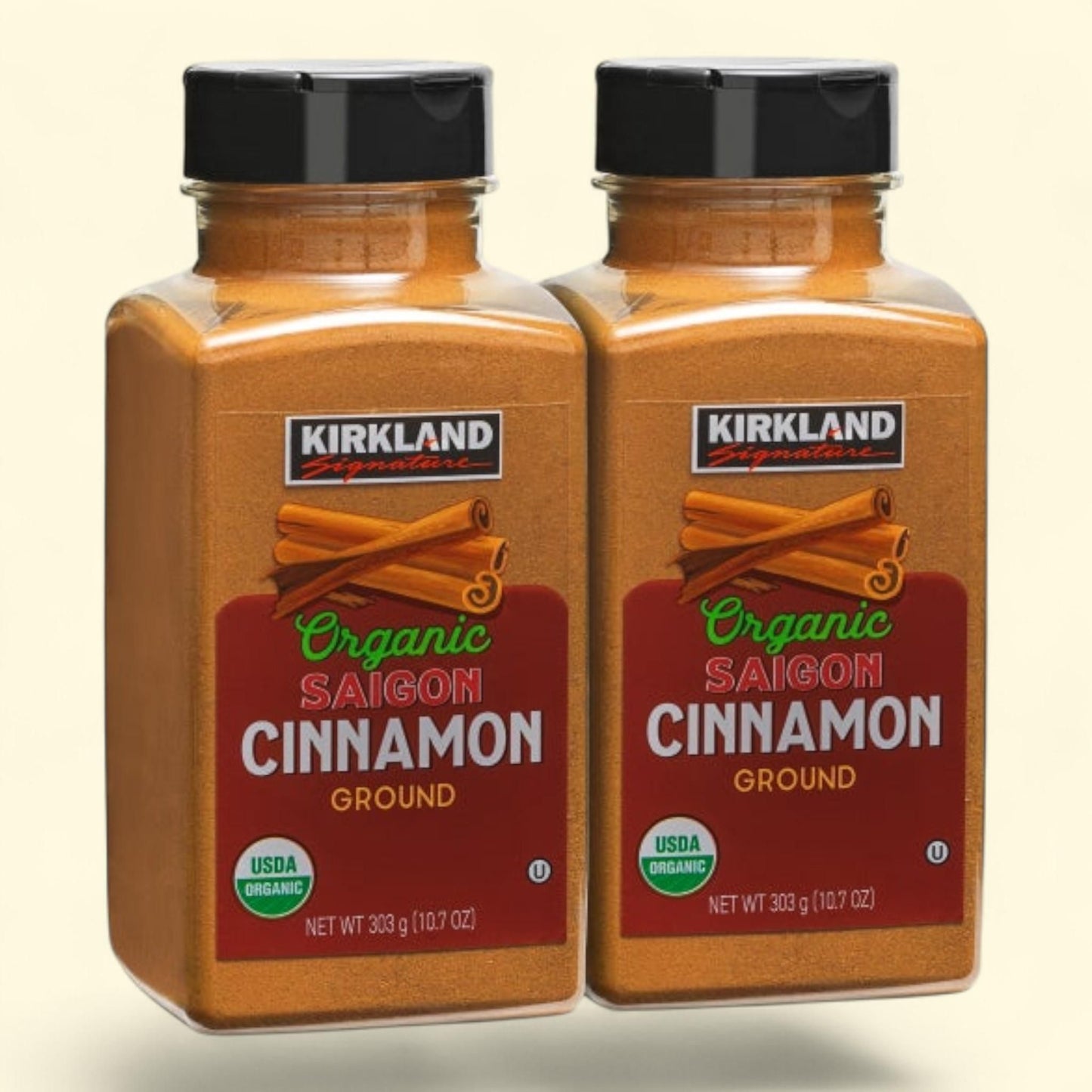 Kirkland Signature Organic Ground Saigon Cinnamon, 10.7 oz.