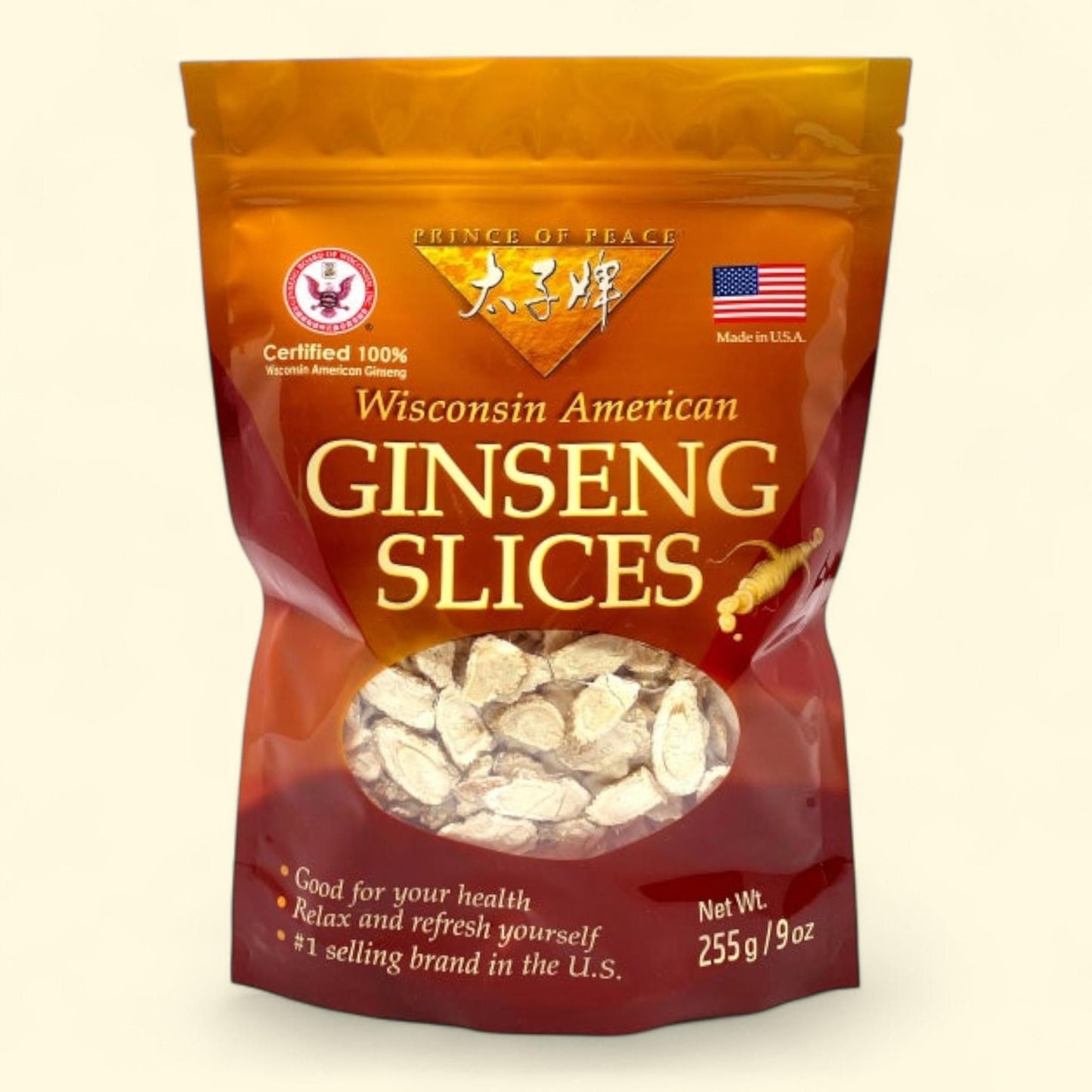 Prince of Peace Ginseng Root Slices, 9 oz.