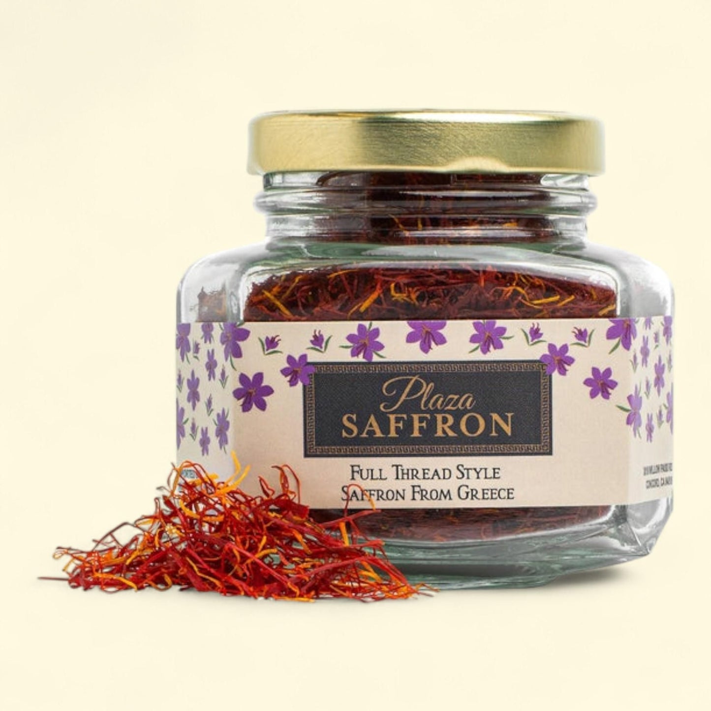Full Thread Greek Saffron, 14 Gram Jar