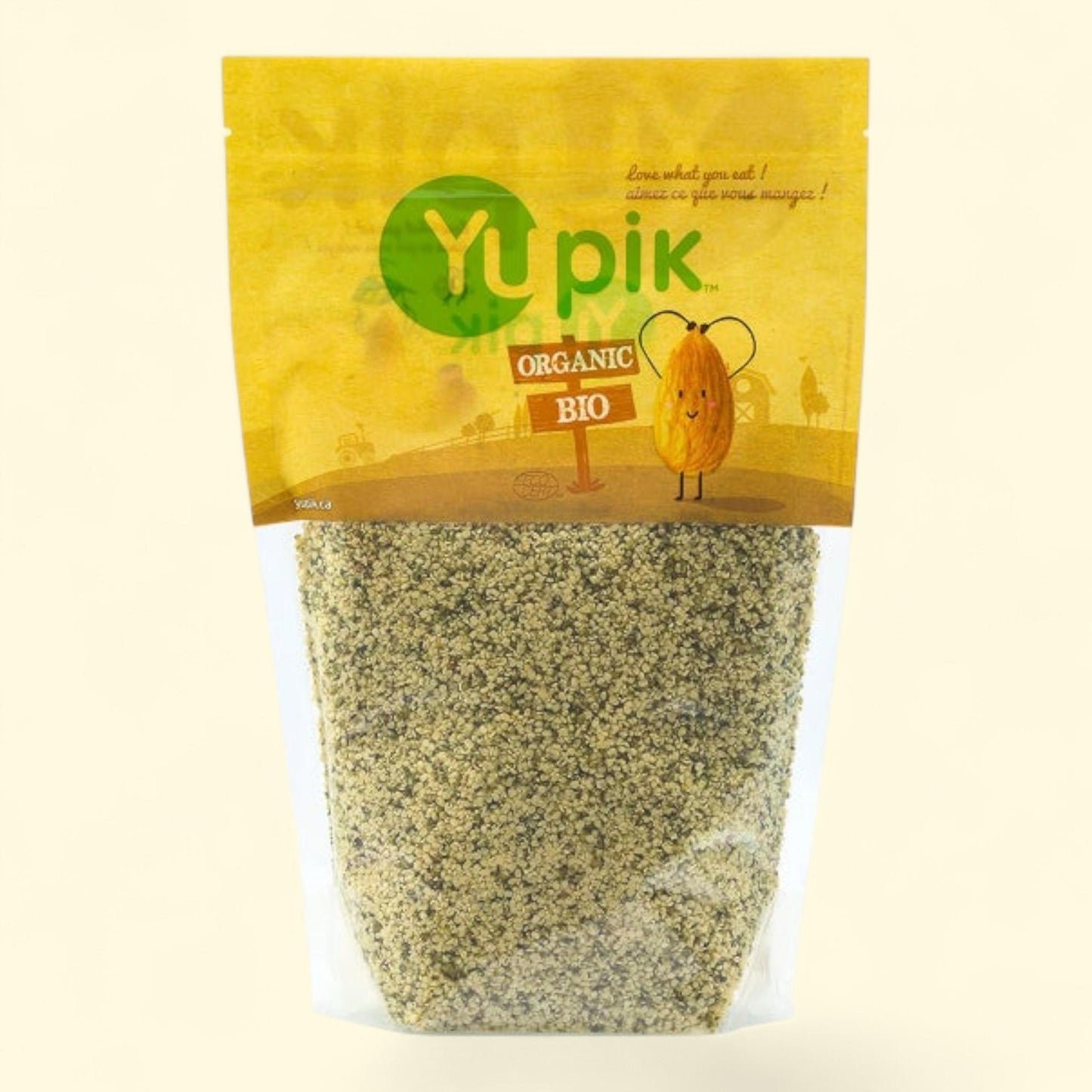 Yupik Organic Hulled Hemp Hearts 2.2 lb 3-pack