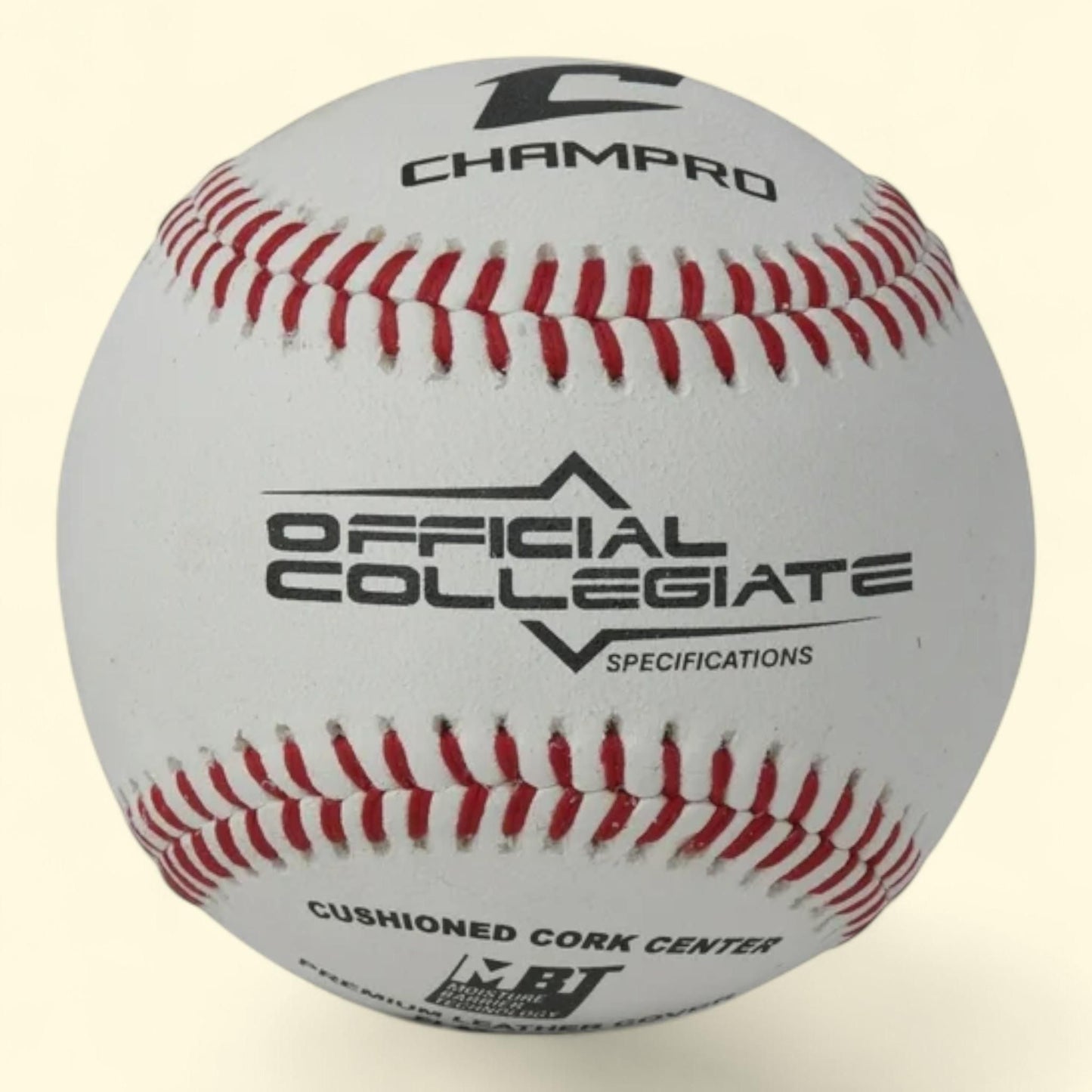 Balles de baseball CHAMPRO Collegiate à couture plate, lot de 12