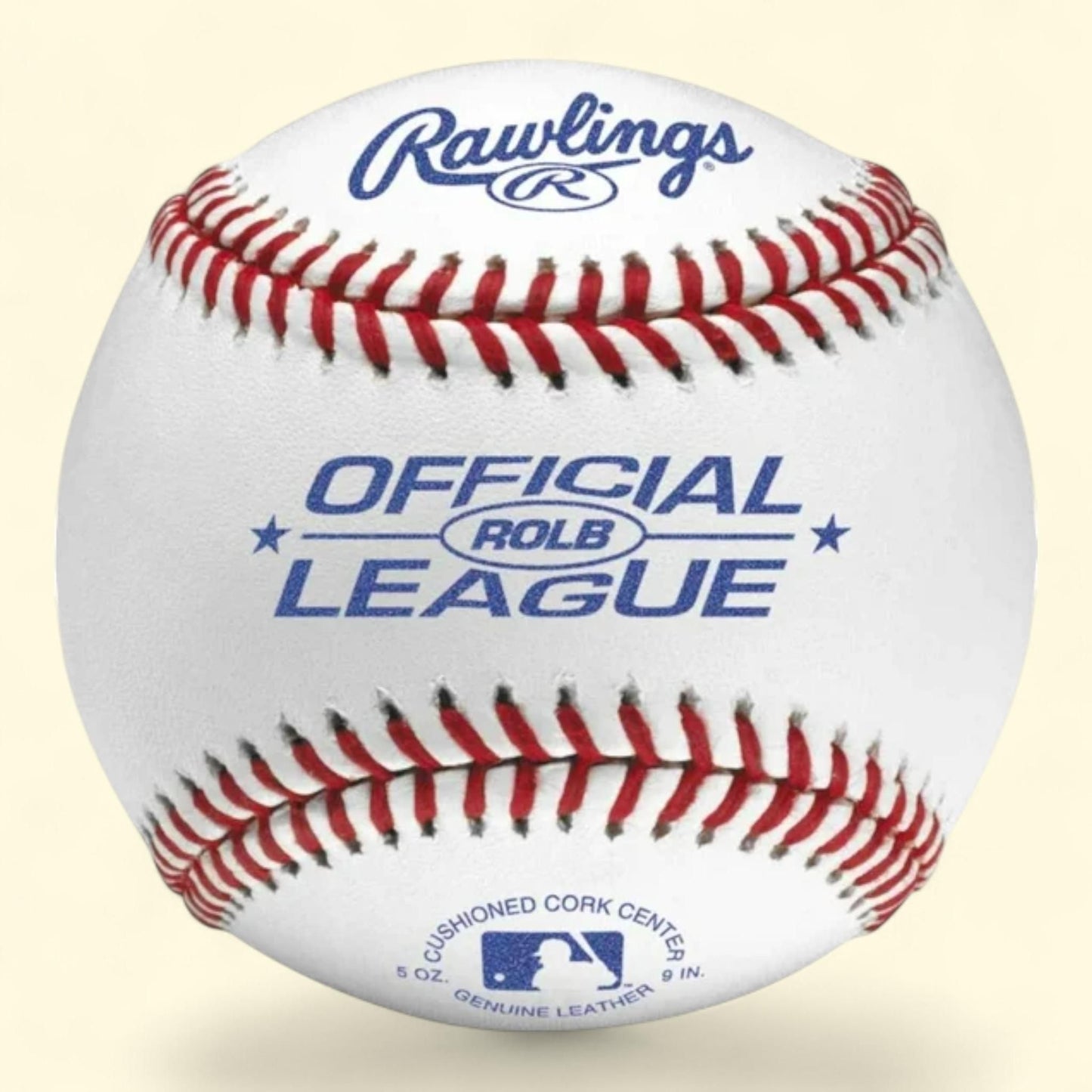 Balles de baseball Rawlings, qualité officielle de tournoi de ligue, cœur rembourré en liège, taille : standard