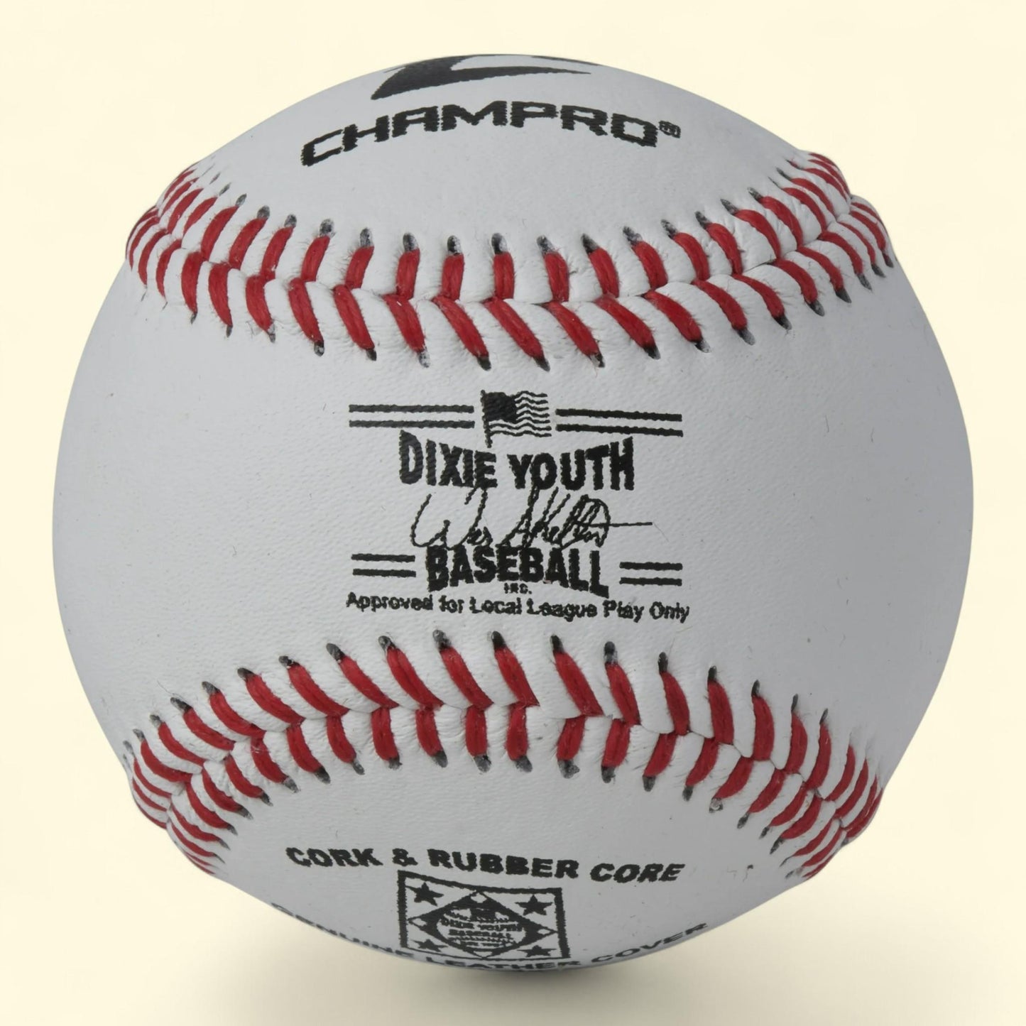 CHAMPRO Ligue Dixie de baseball, catégorie 3, revêtement en cuir véritable, lot de 12