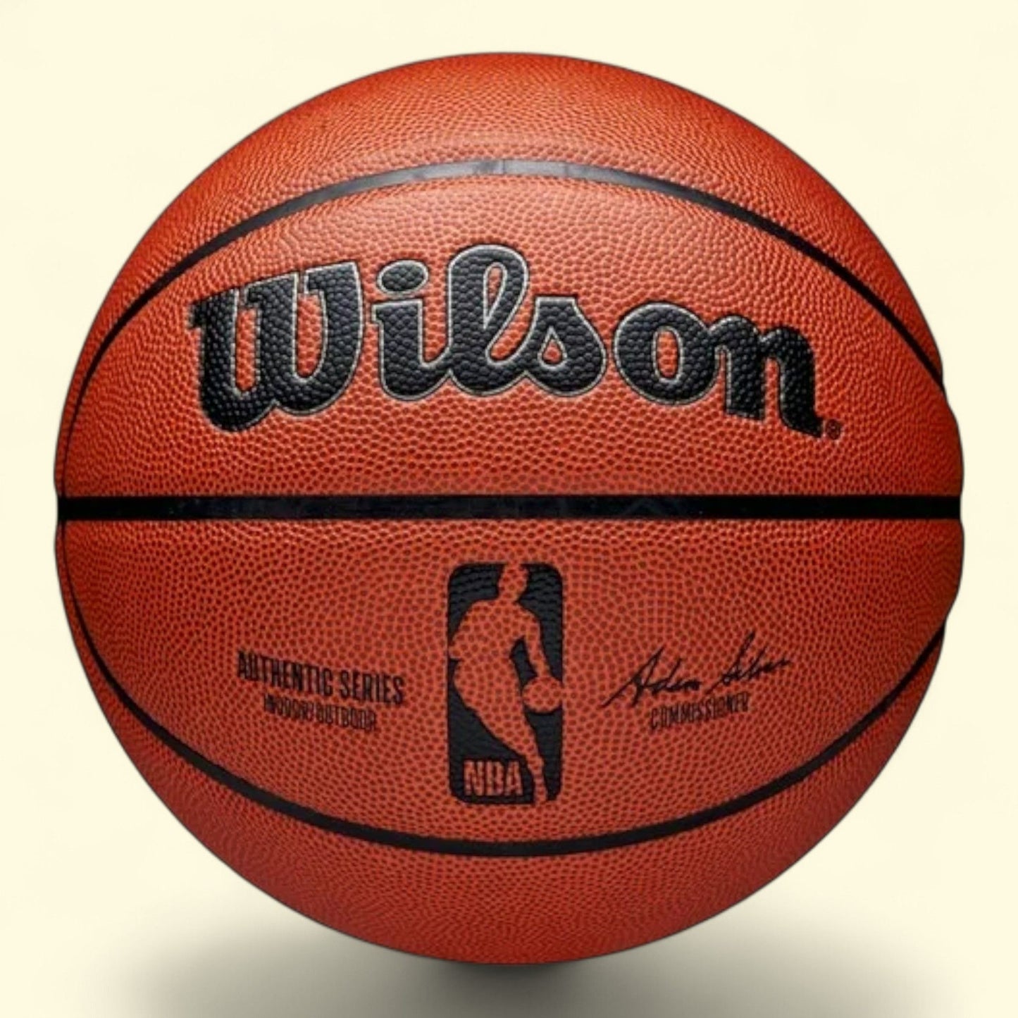 Wilson NBA Authentic Indoor/Outdoor Basketball, Size 7 - 29.5"