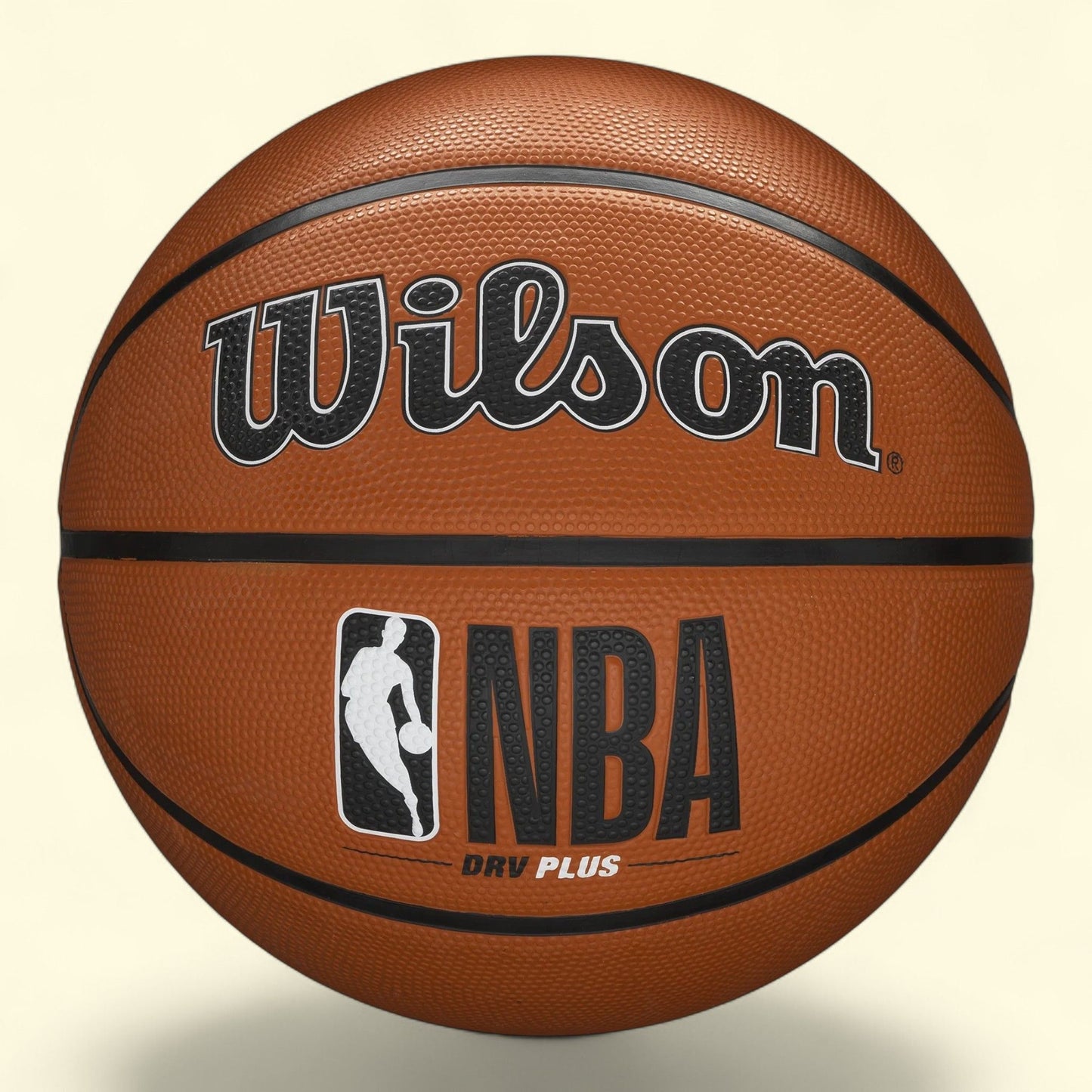 Ballon de basket Wilson NBA DRV Plus pour l'extérieur, 75 cm, marron
