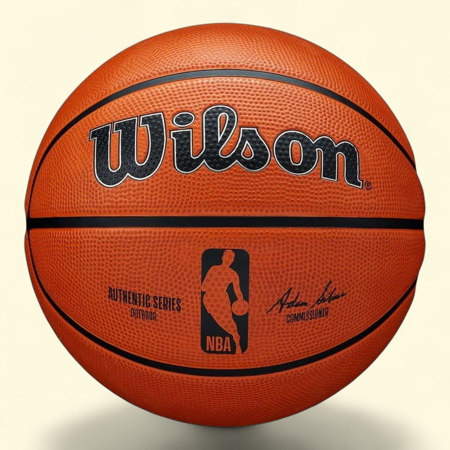 Wilson NBA Authentic Outdoor Basketball, Standard Size