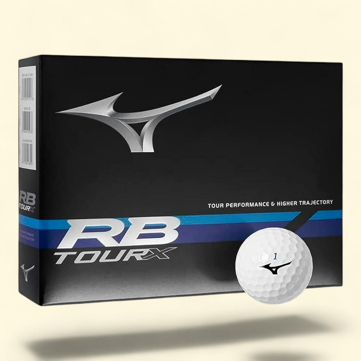 Mizuno RB Tour X Golf Balls, 12 golf balls (1 Dozen), White