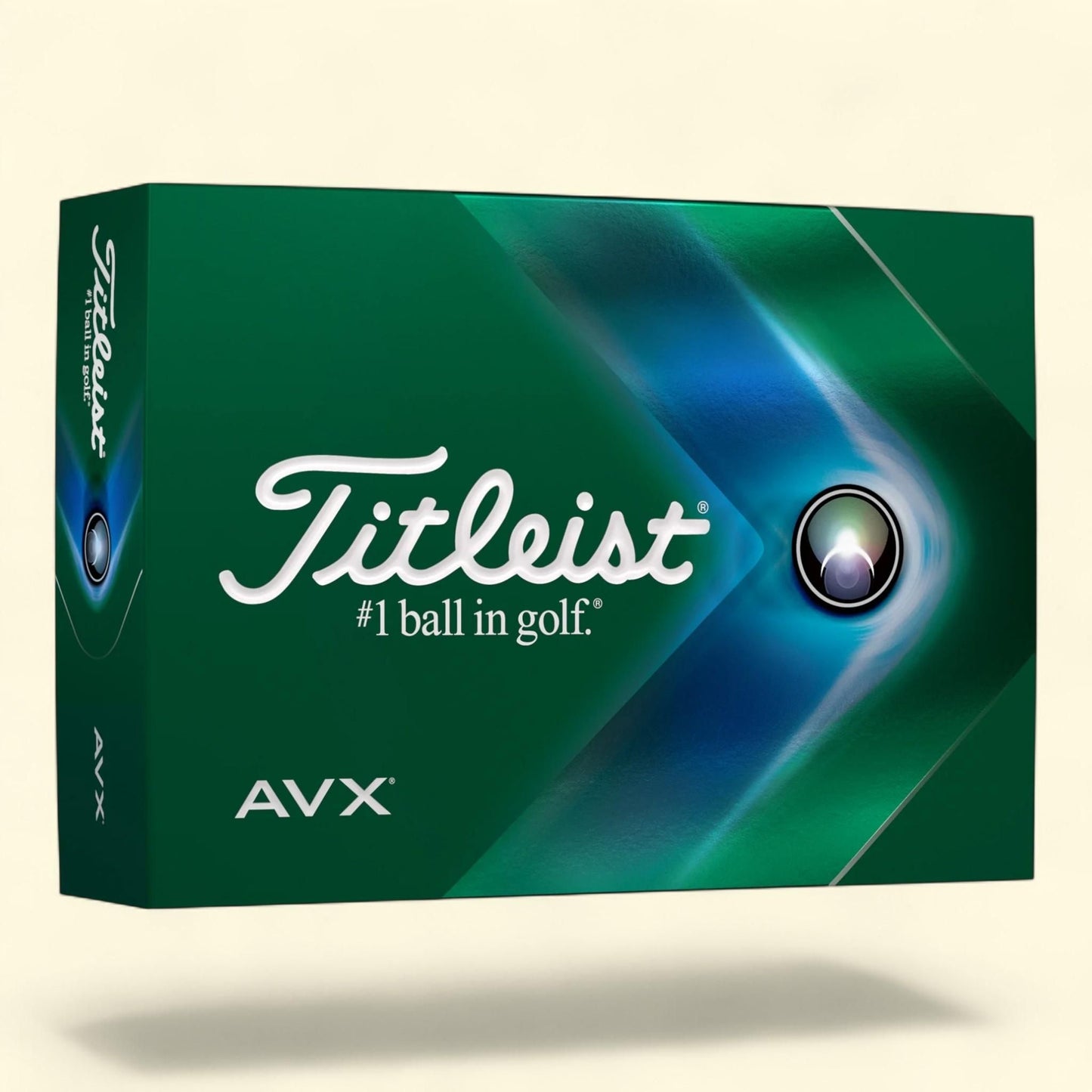 Titleist AVX Golf Balls, White, Longer Distance Softer Feel, 12 ct — authentic US product shipped worldwide by Treatspree