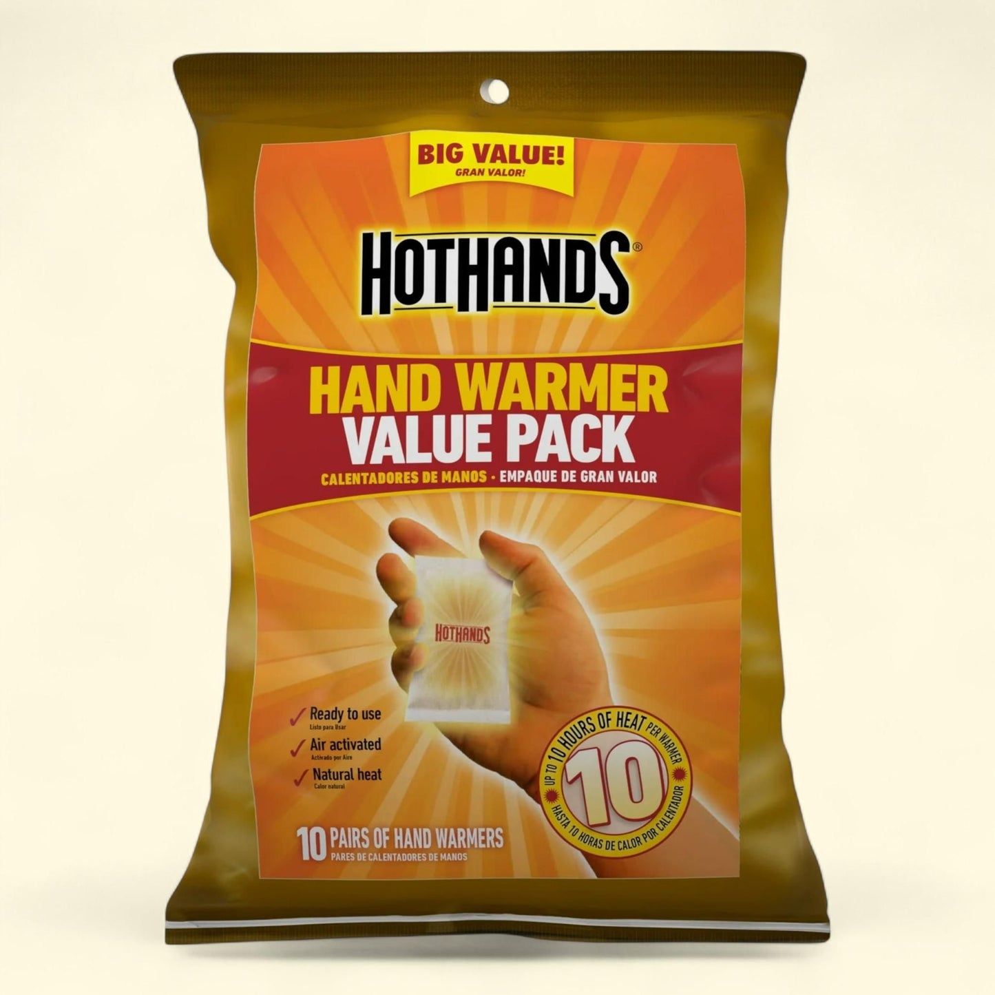 HotHands Hand Warmer, 10 Pair Pack