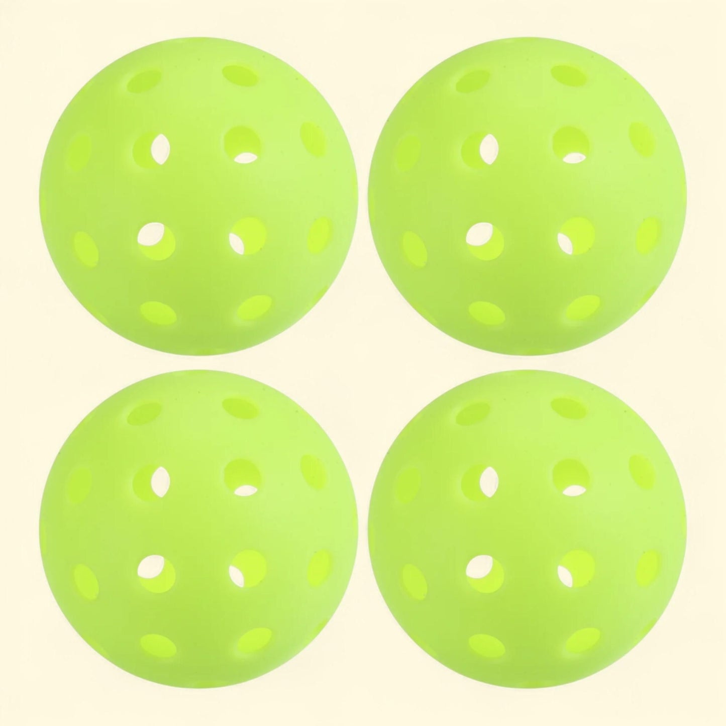 Unique Bargains Pickleball Balls, 40 Holes, Neon Green — authentic US product shipped worldwide by Treatspree