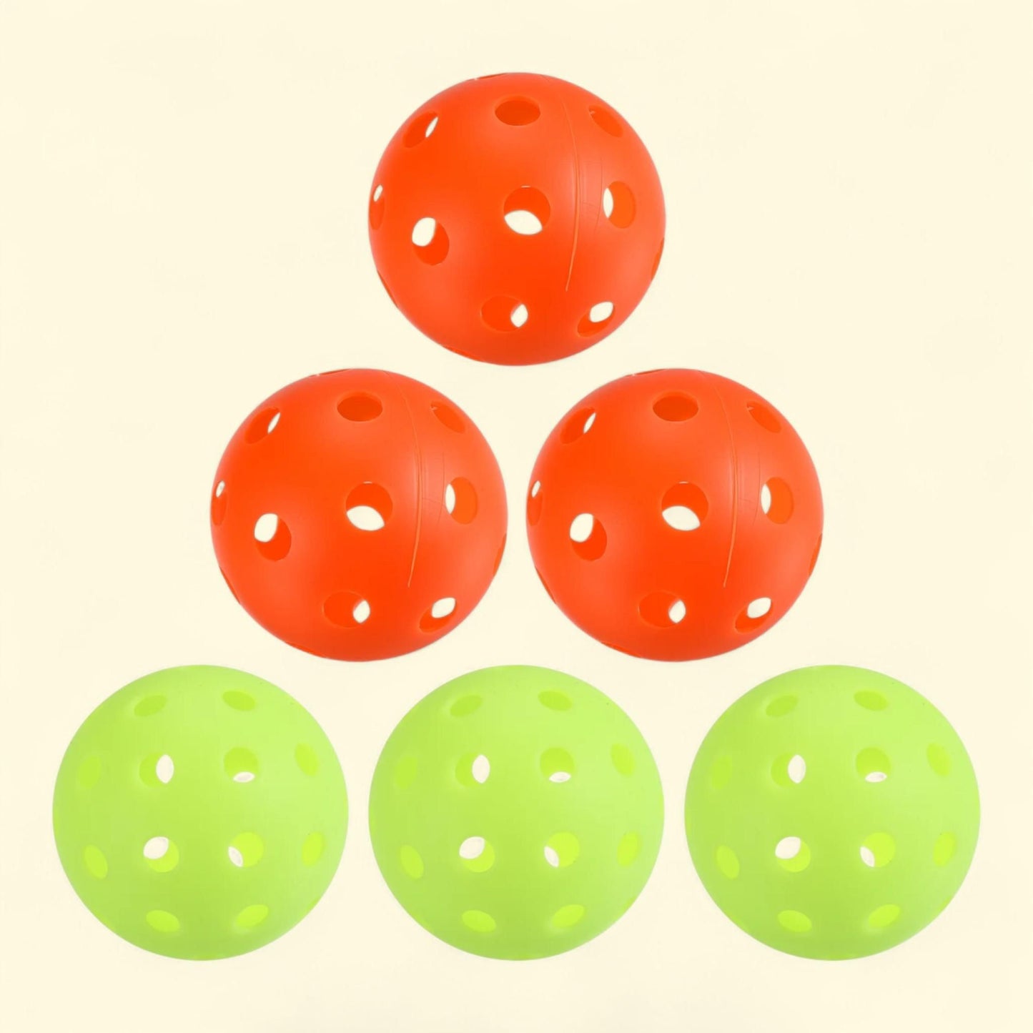 Unique Bargains Pickleball Balls Set, 6 pcs
