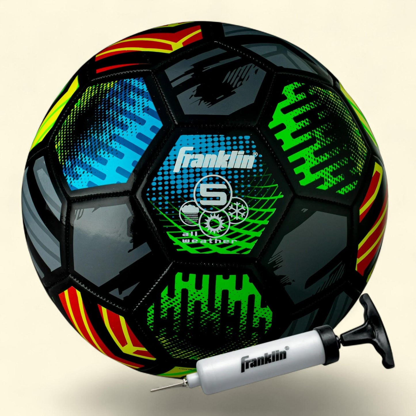 Franklin Sports Mystic Soccer Ball, Size 5 — authentic US product shipped worldwide by Treatspree