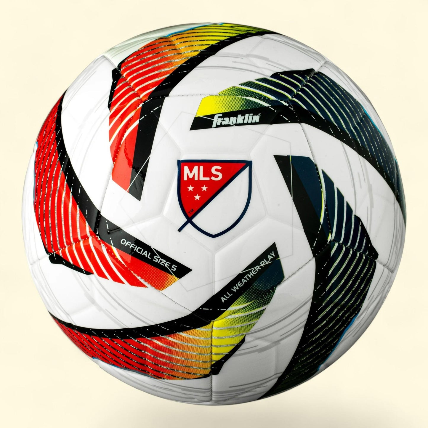 Franklin Sports MLS Tornado Soccer Ball, Size 5