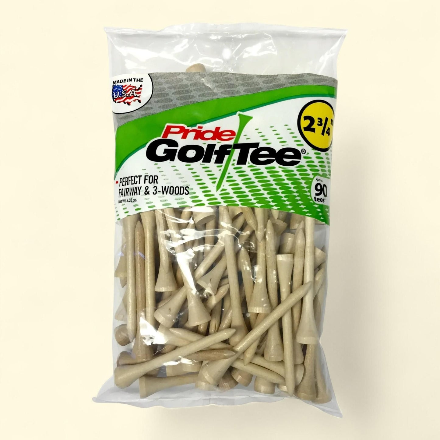 Pride Golf Tee, 2.75", 90 Count