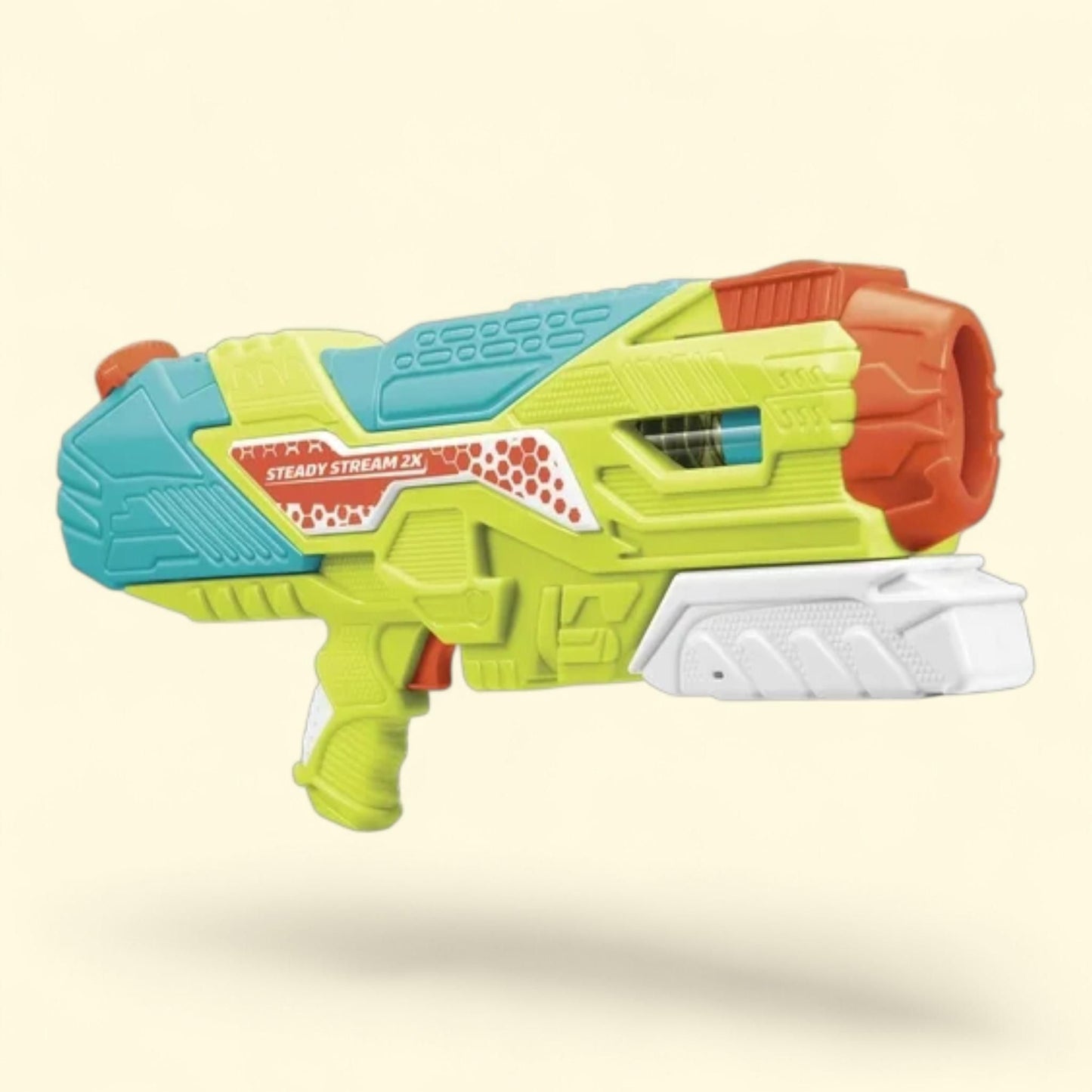 Pistolet à eau à jet continu, pour enfants à partir de 6 ans, 2X