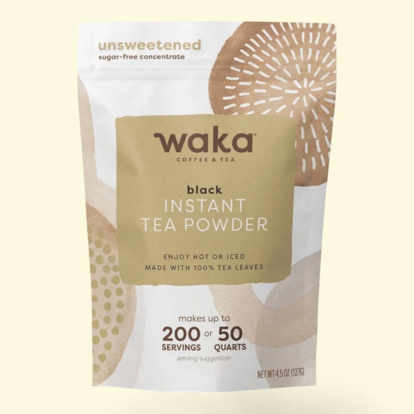 Mélange de thé noir instantané Waka, Classique, 127 g