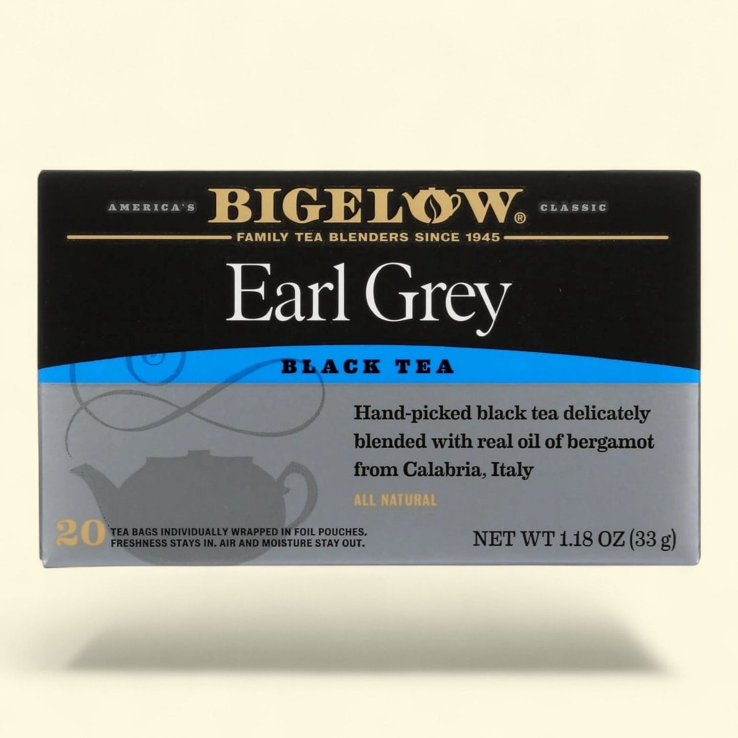 Bigelow Earl Grey Tea Bags, 20 Count