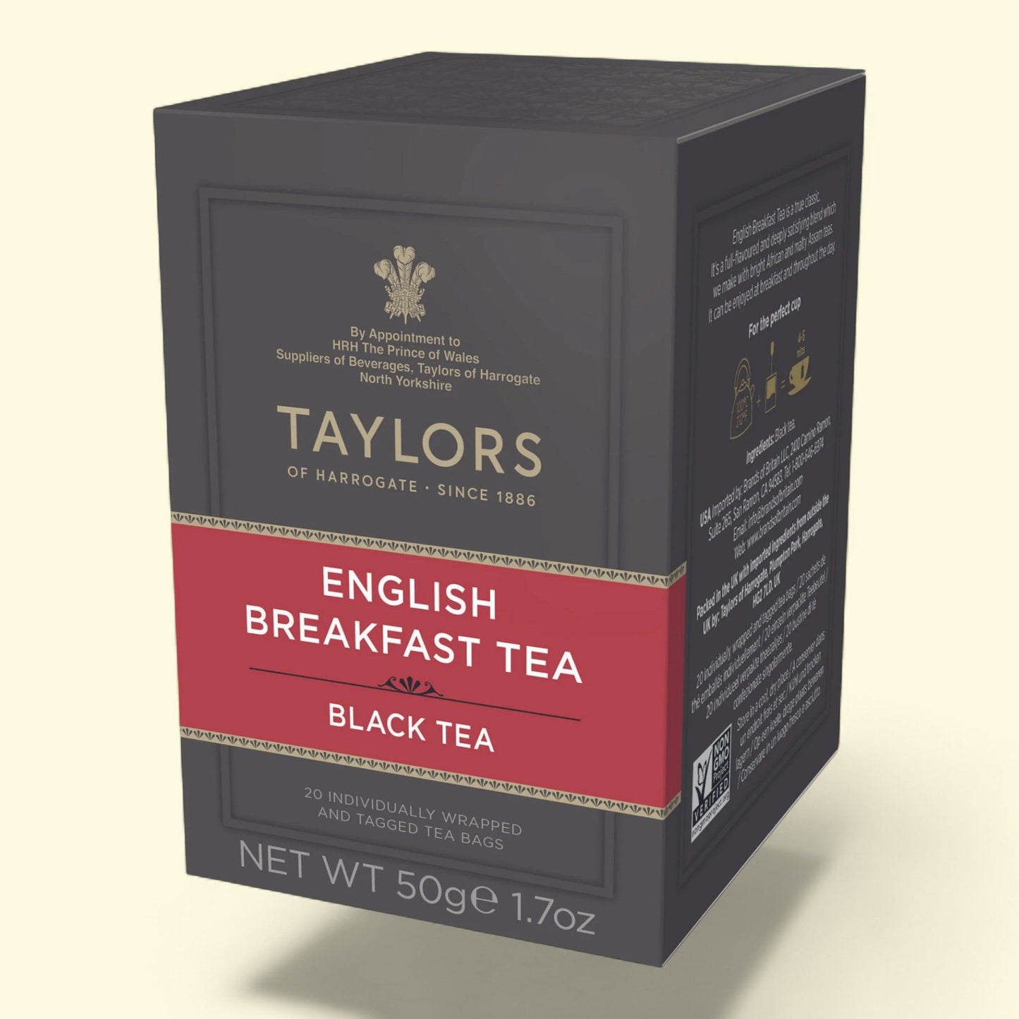 Taylors of Harrogate English Breakfast Tea, 20 Count