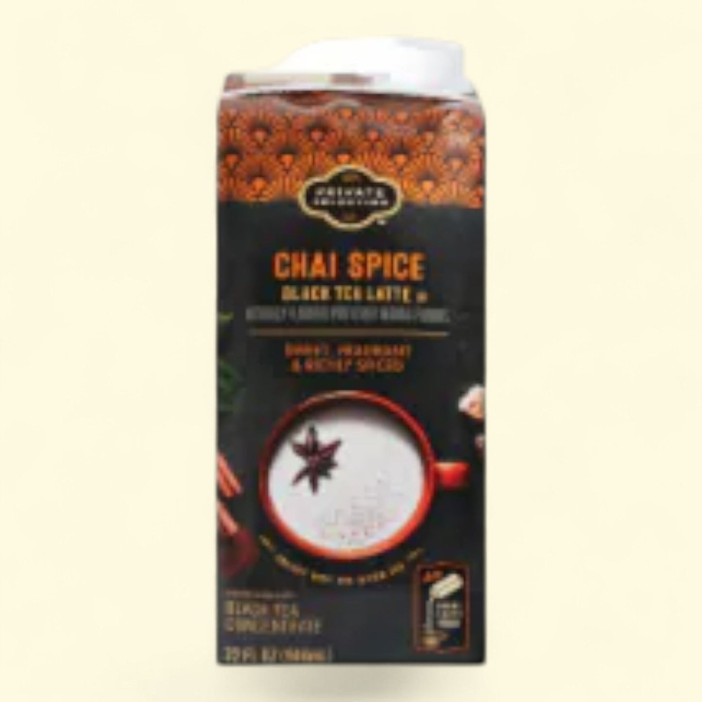 Private Selection, Chai Spice Black Tea Latte Concentrate, 32 fl oz — authentic US product shipped worldwide by Treatspree