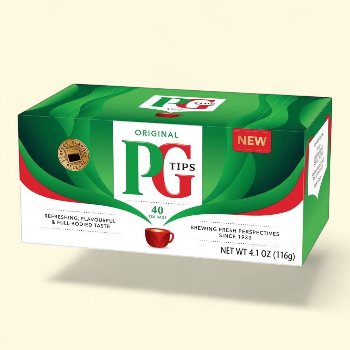 Sachets de thé noir PG Tips Premium, 40 unités