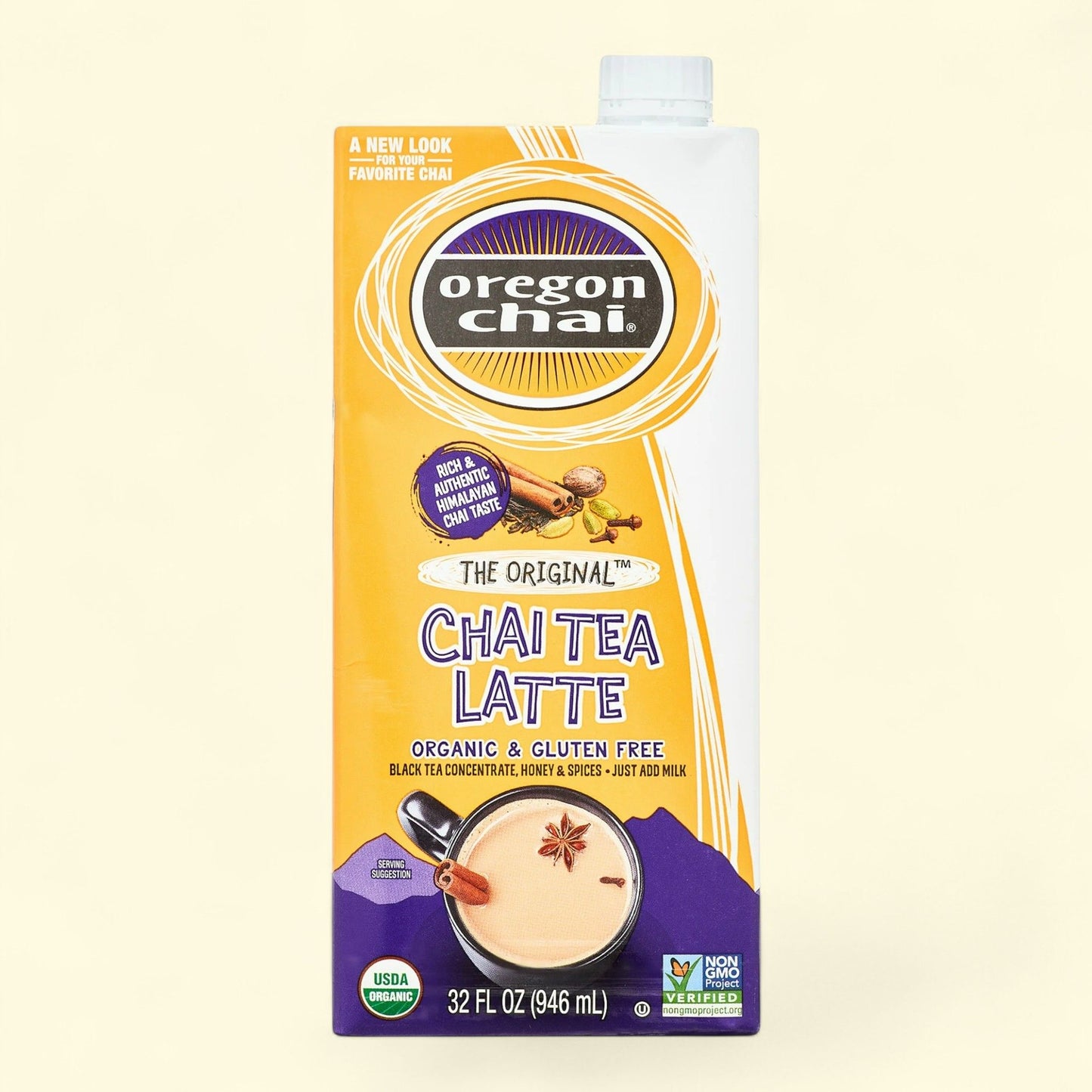 Oregon Chai, Chai Tea Latte Original, 946 ml