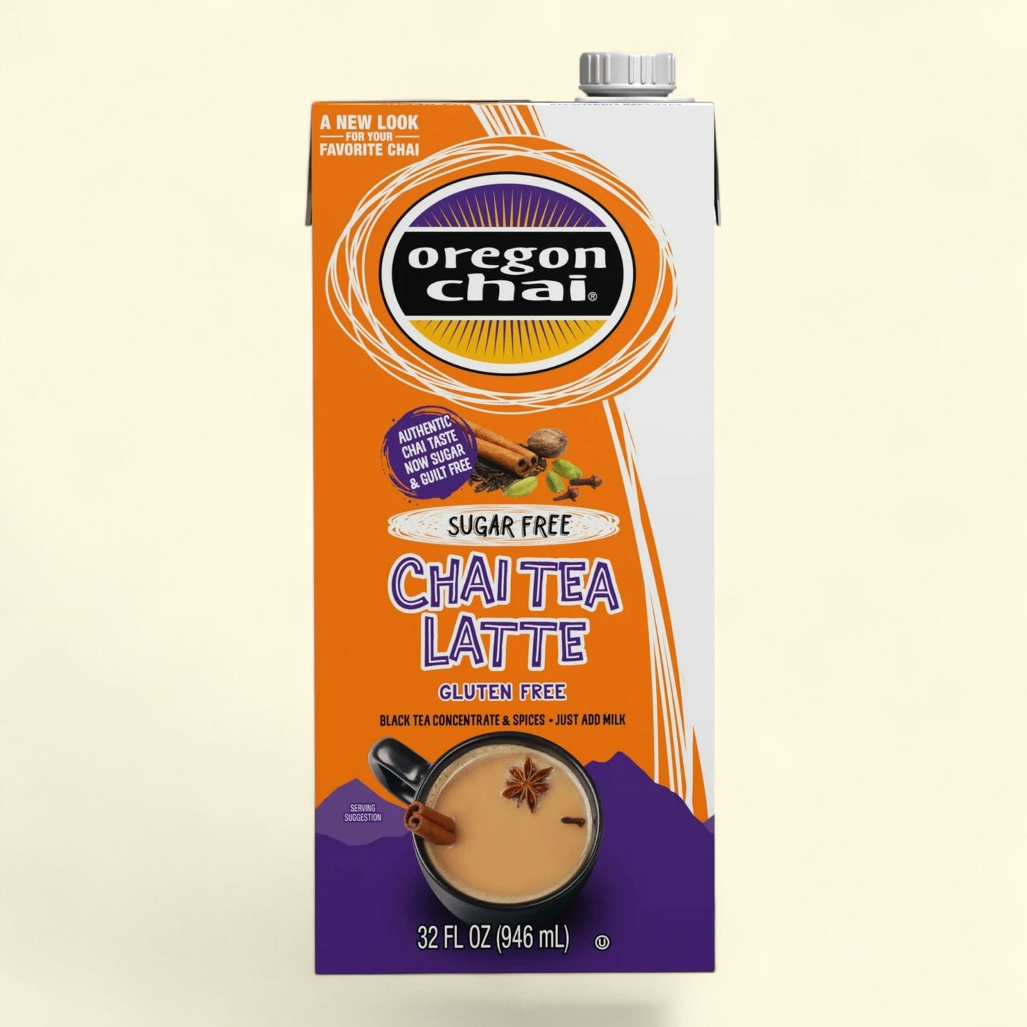 Oregon Chai Concentrate, Sugar Free, 32 Fl Oz