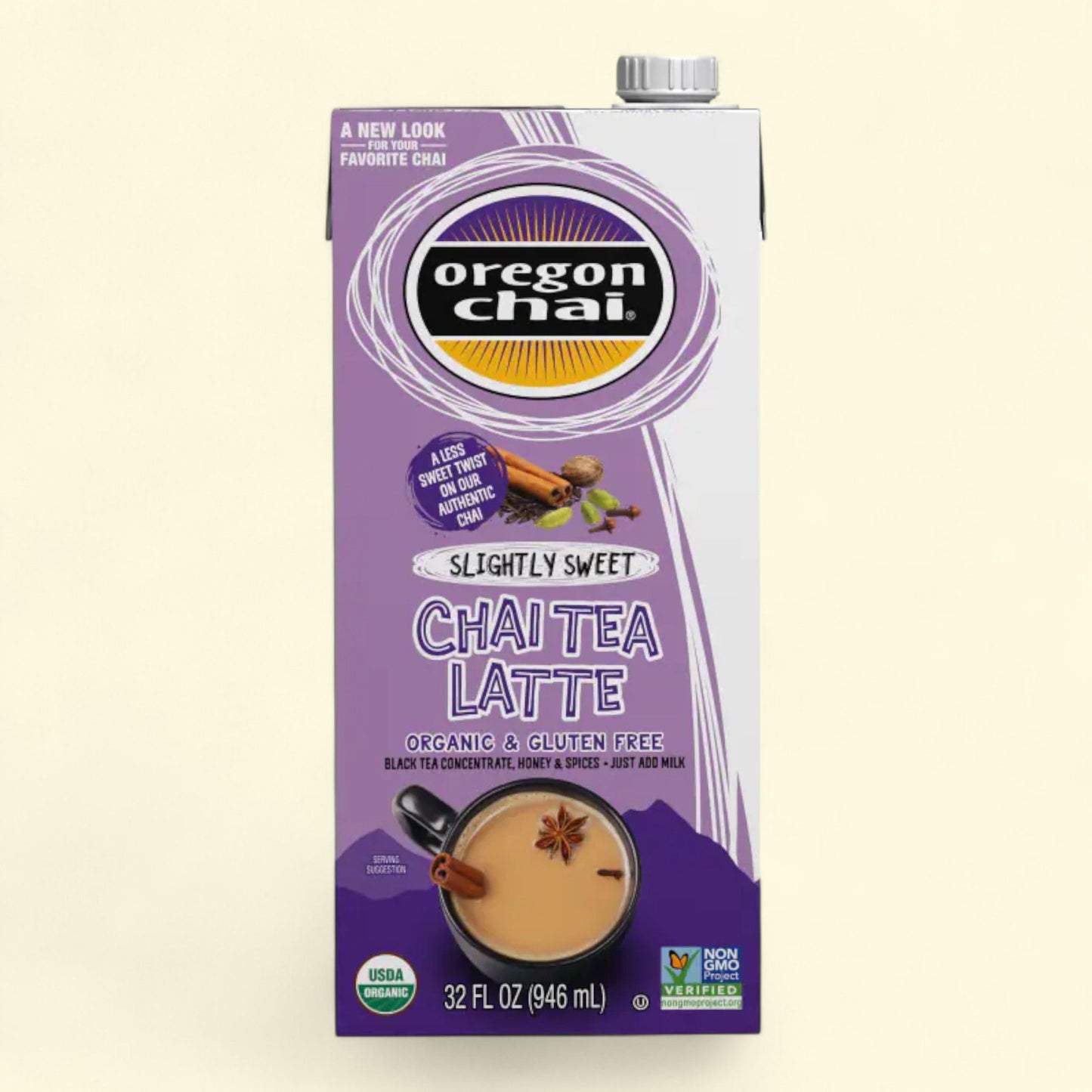 Oregon Chai Slightly Sweet Chai Concentrate, Size — authentic US product shipped worldwide by Treatspree