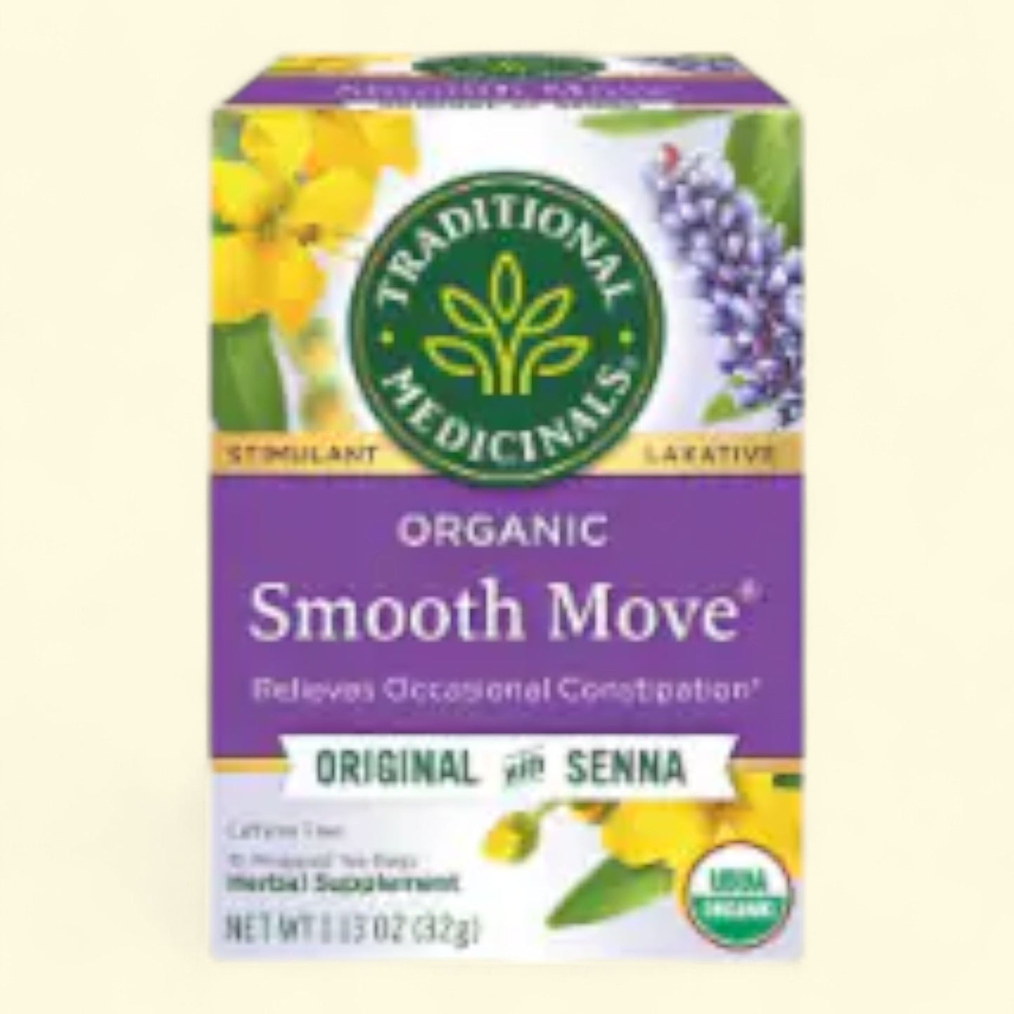Traditional Medicinals Smooth Move Tea, Organic, 16 bags
