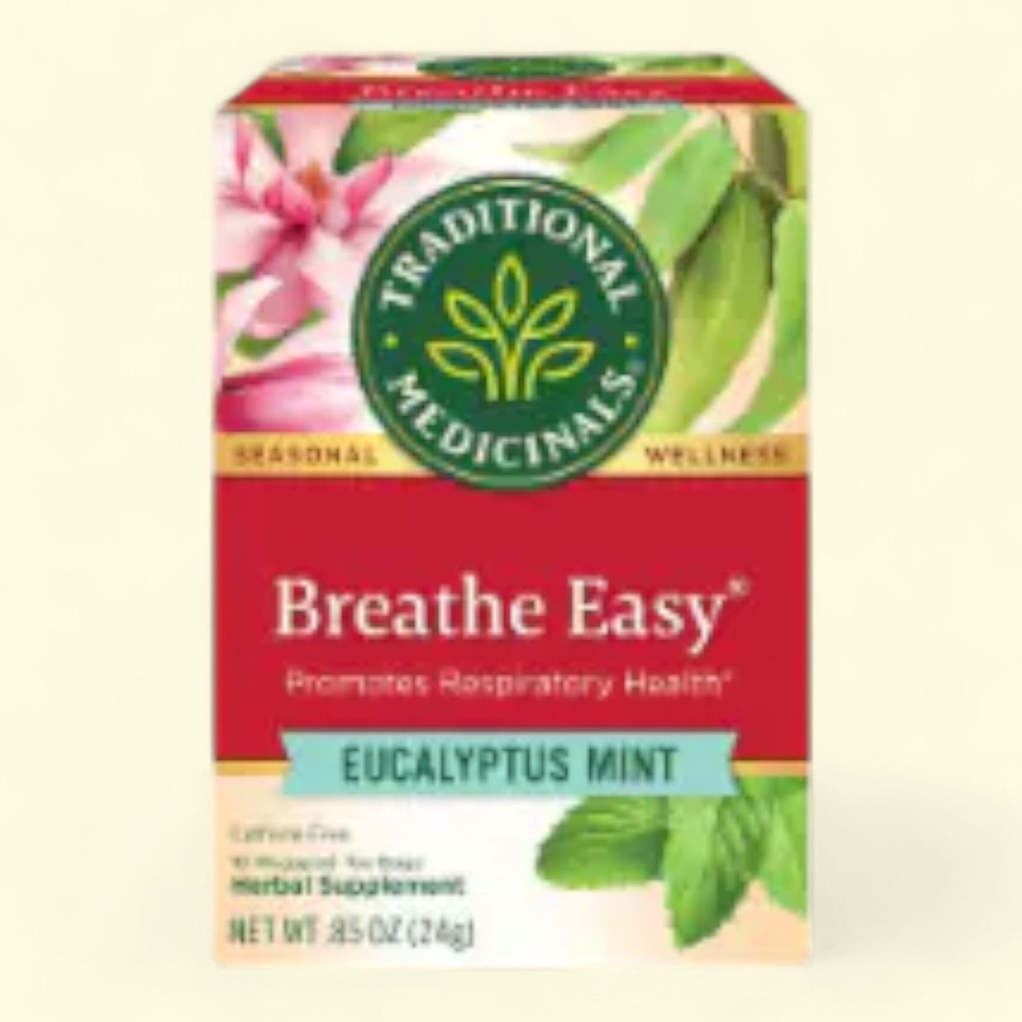 Breathe Easy Tea, Standard Size — authentic US product shipped worldwide by Treatspree