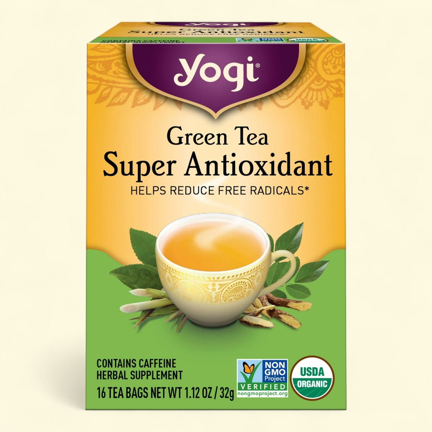 Yogi Tea Green Tea Super Antioxidant, 16 Count
